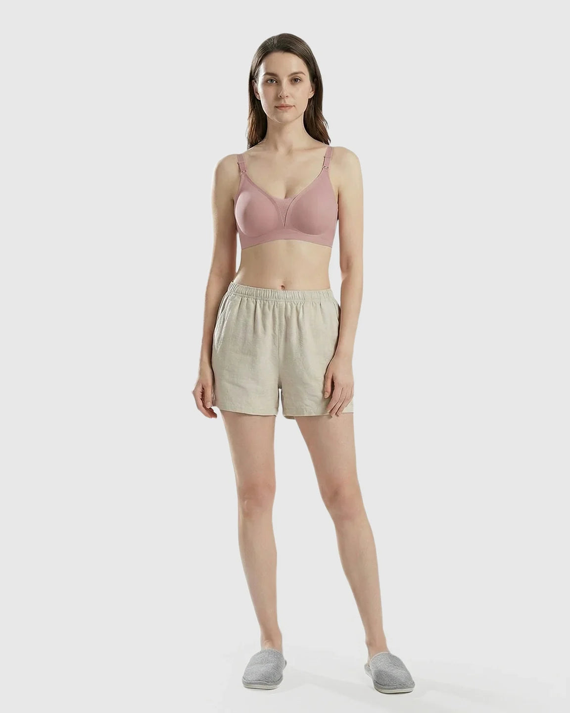 Bump Society – The Nursing Collection: One-Handed Anti-Sagging Supportive Nursing Bra