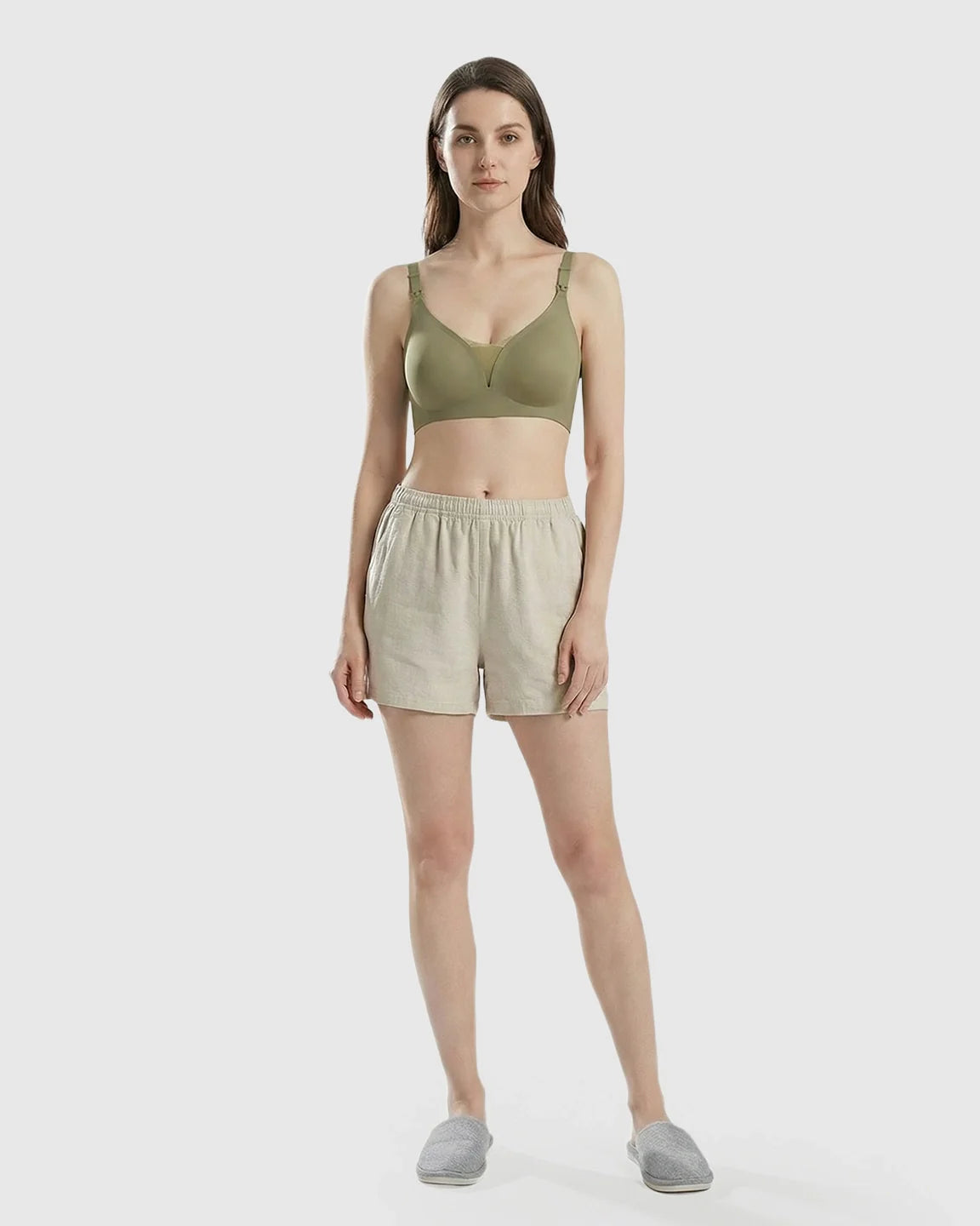 Bump Society – The Nursing Collection: One-Handed Anti-Sagging Supportive Nursing Bra