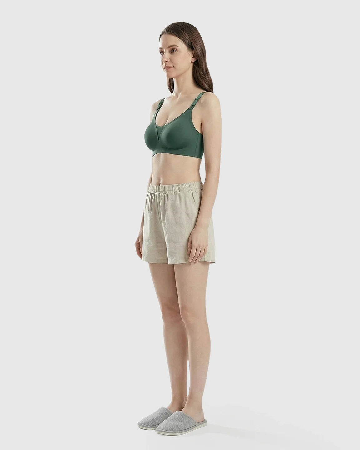 Bump Society – The Nursing Collection: One-Handed Anti-Sagging Supportive Nursing Bra