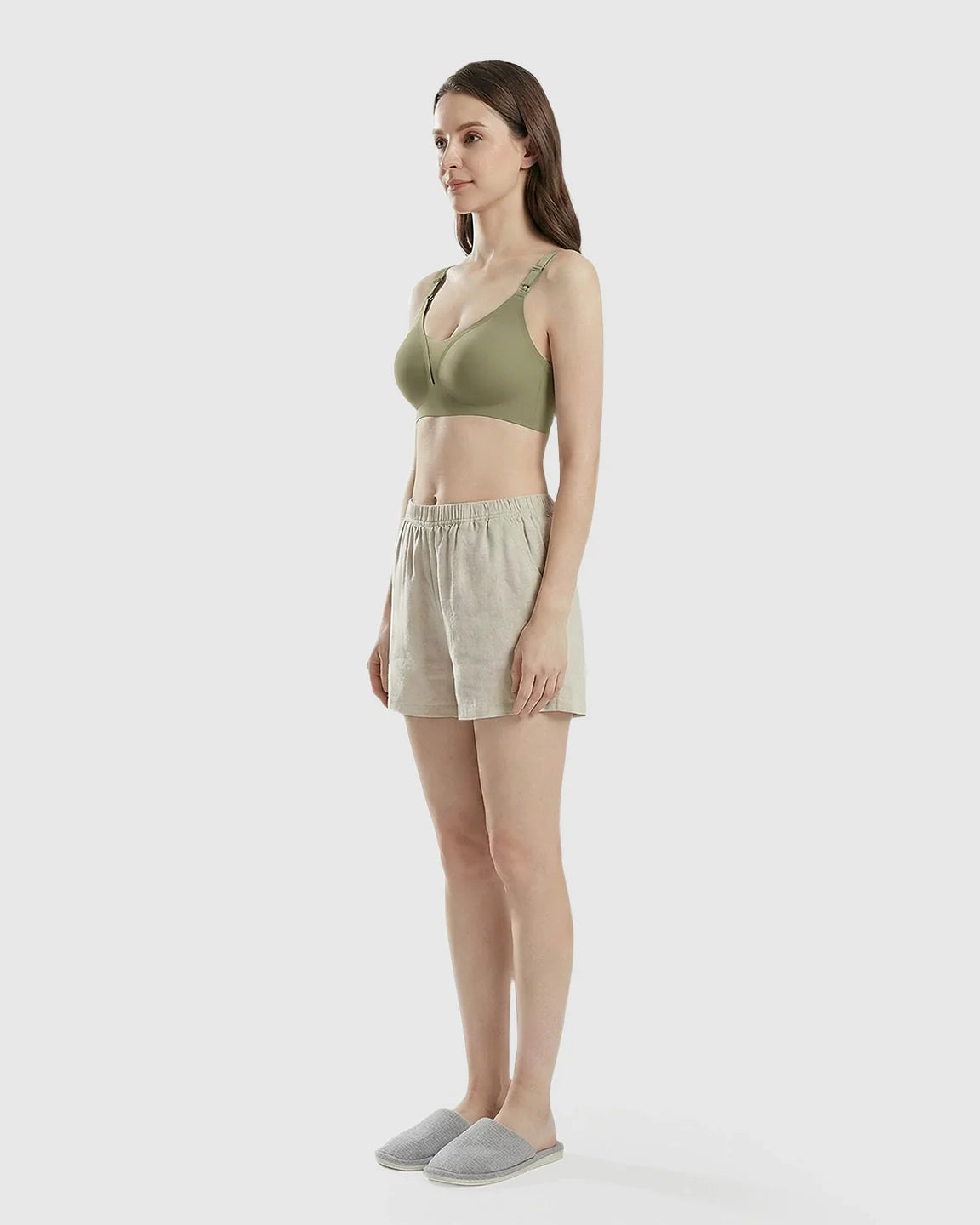 Bump Society – The Nursing Collection: One-Handed Anti-Sagging Supportive Nursing Bra