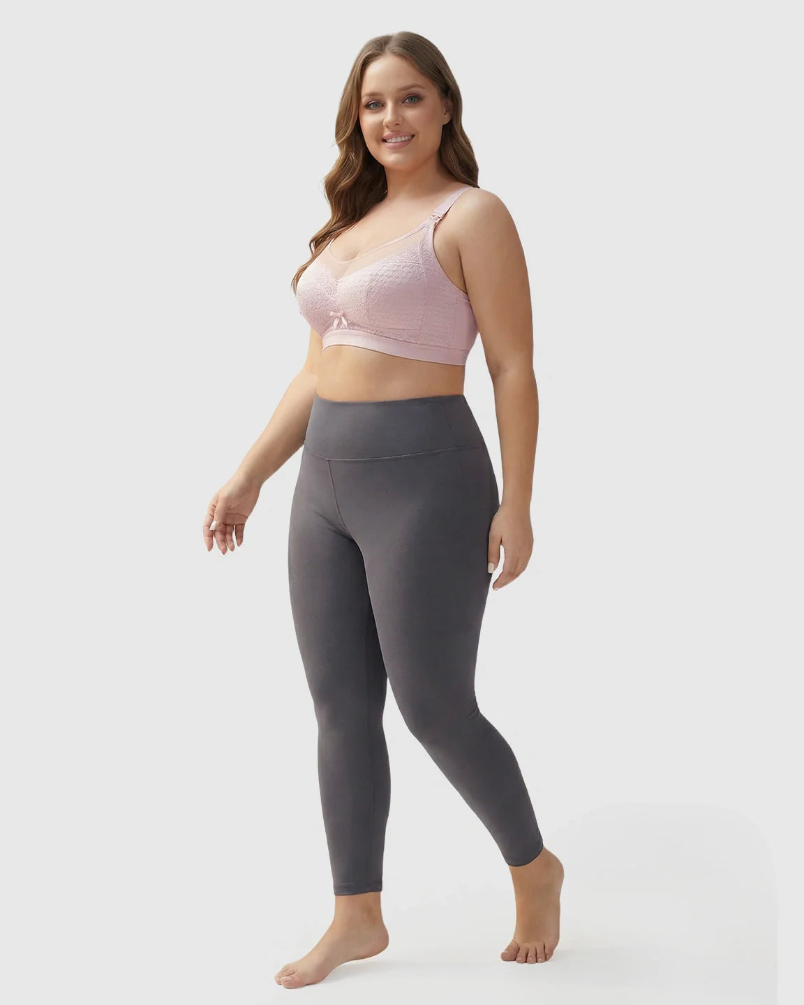 Bump Society – The Nursing Collection: Clip-Down Lace Nursing Bra