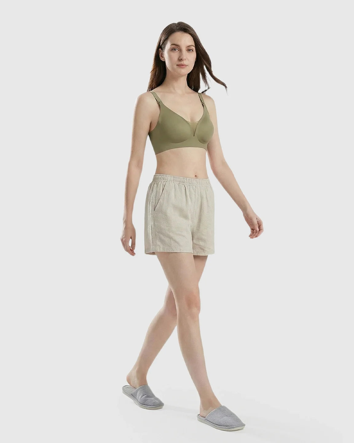 Bump Society – The Nursing Collection: One-Handed Anti-Sagging Supportive Nursing Bra