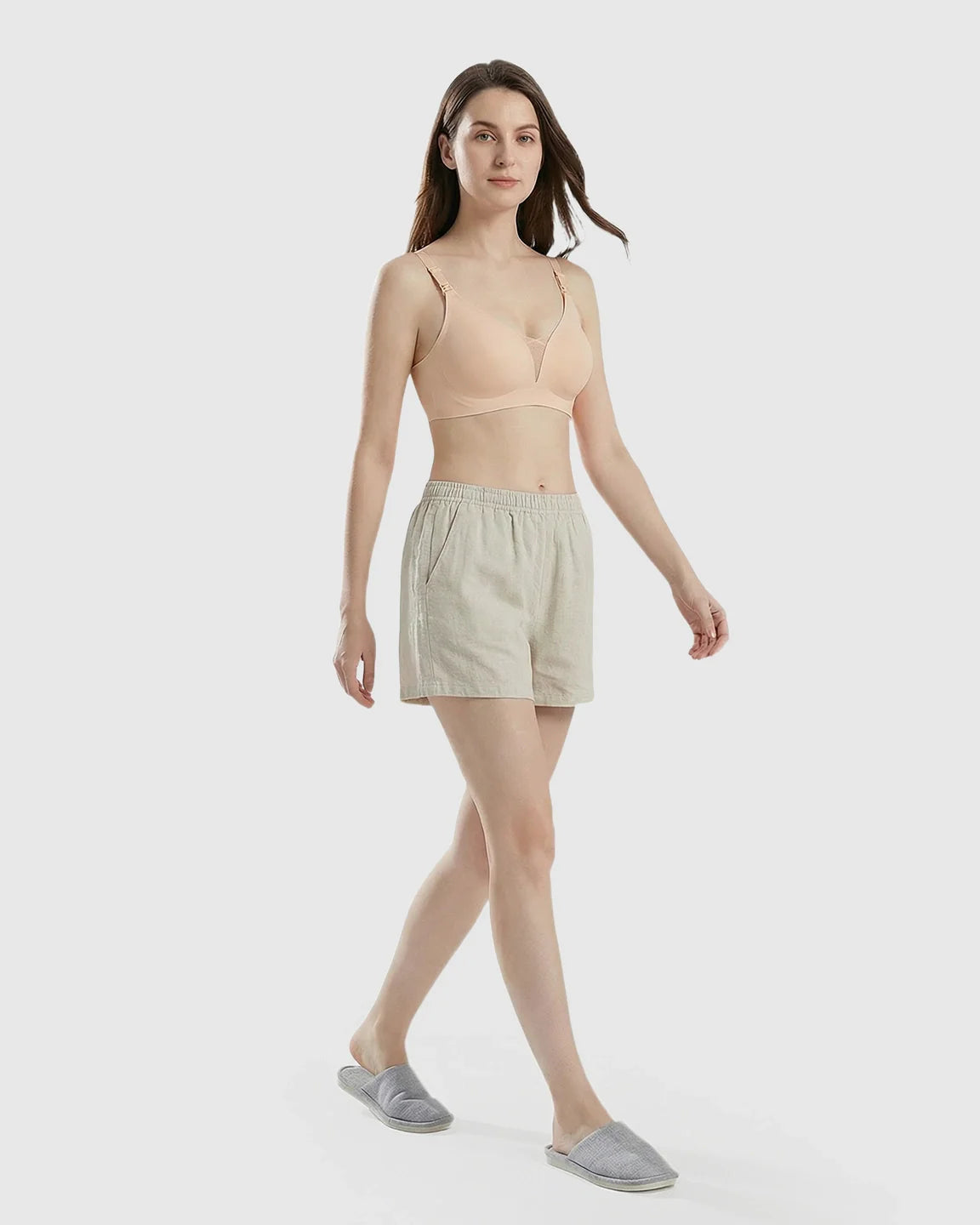 Bump Society – The Nursing Collection: One-Handed Anti-Sagging Supportive Nursing Bra