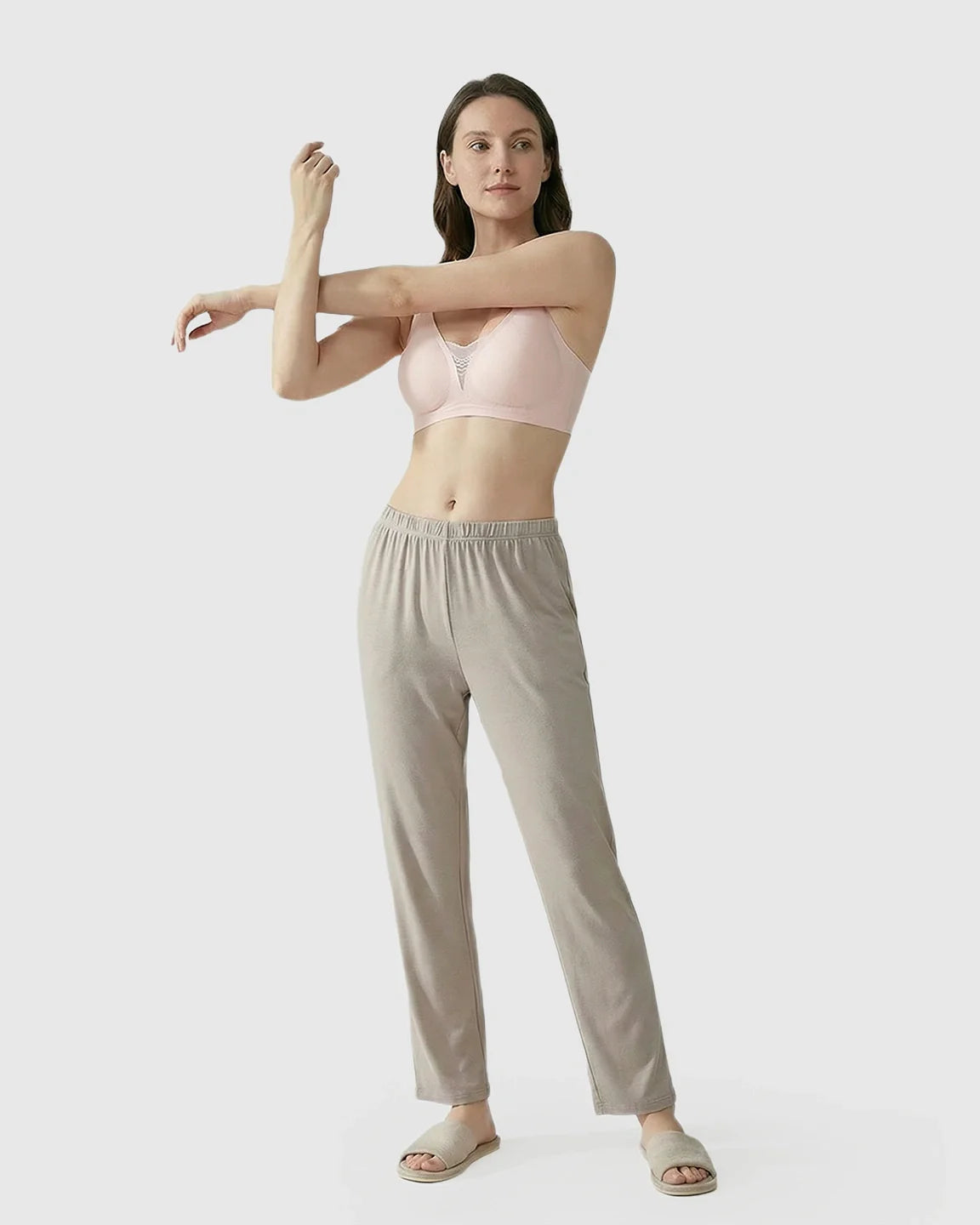 Bump Society – The Nursing Collection: Thin Mesh Jelly Strip Design Nursing Bra