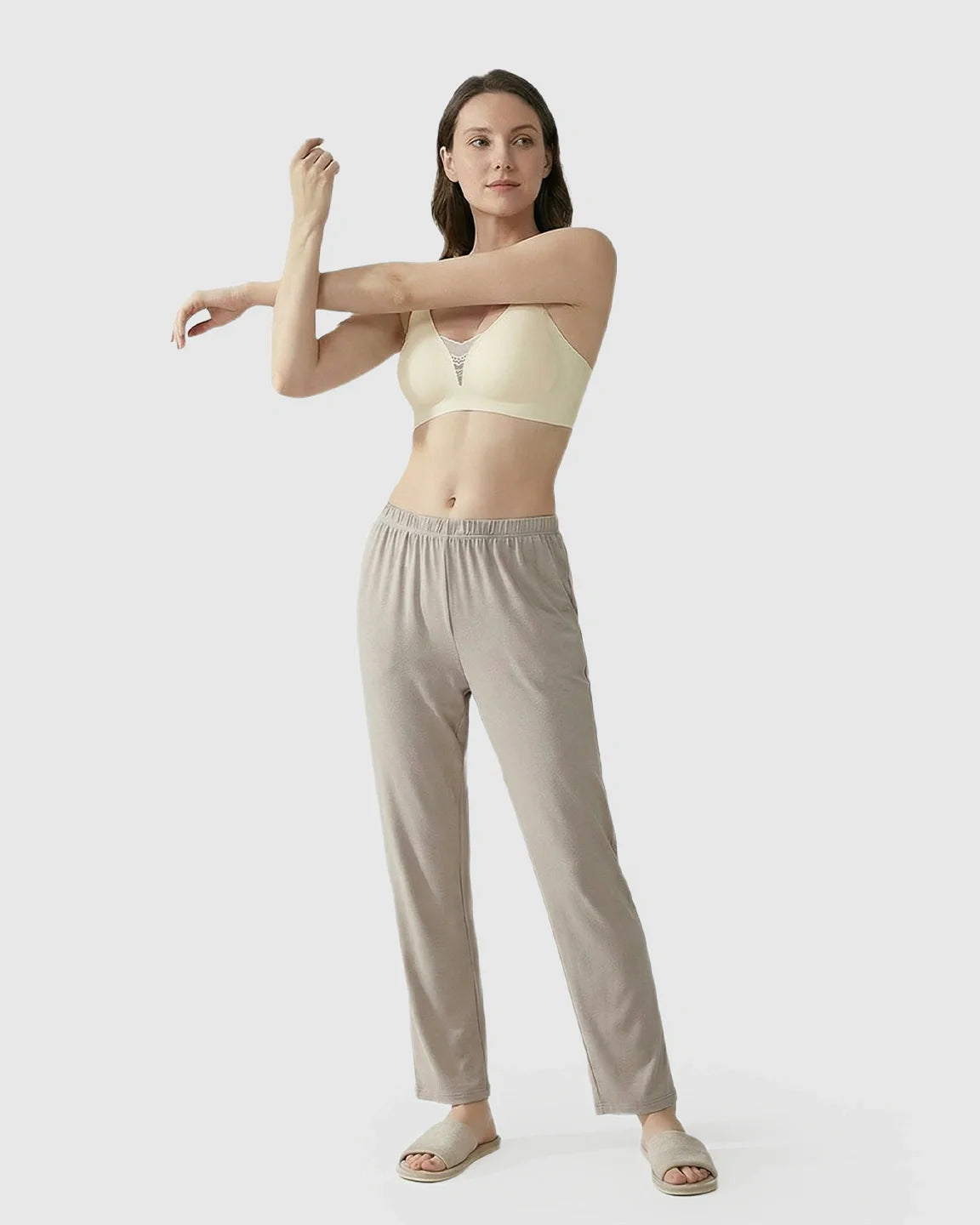 Bump Society – The Nursing Collection: Thin Mesh Jelly Strip Design Nursing Bra