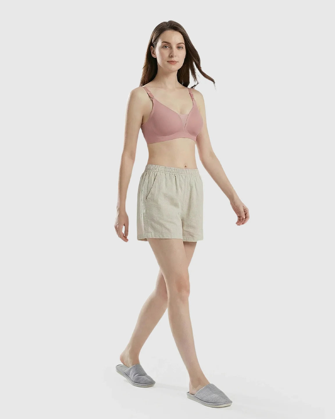 Bump Society – The Nursing Collection: One-Handed Anti-Sagging Supportive Nursing Bra