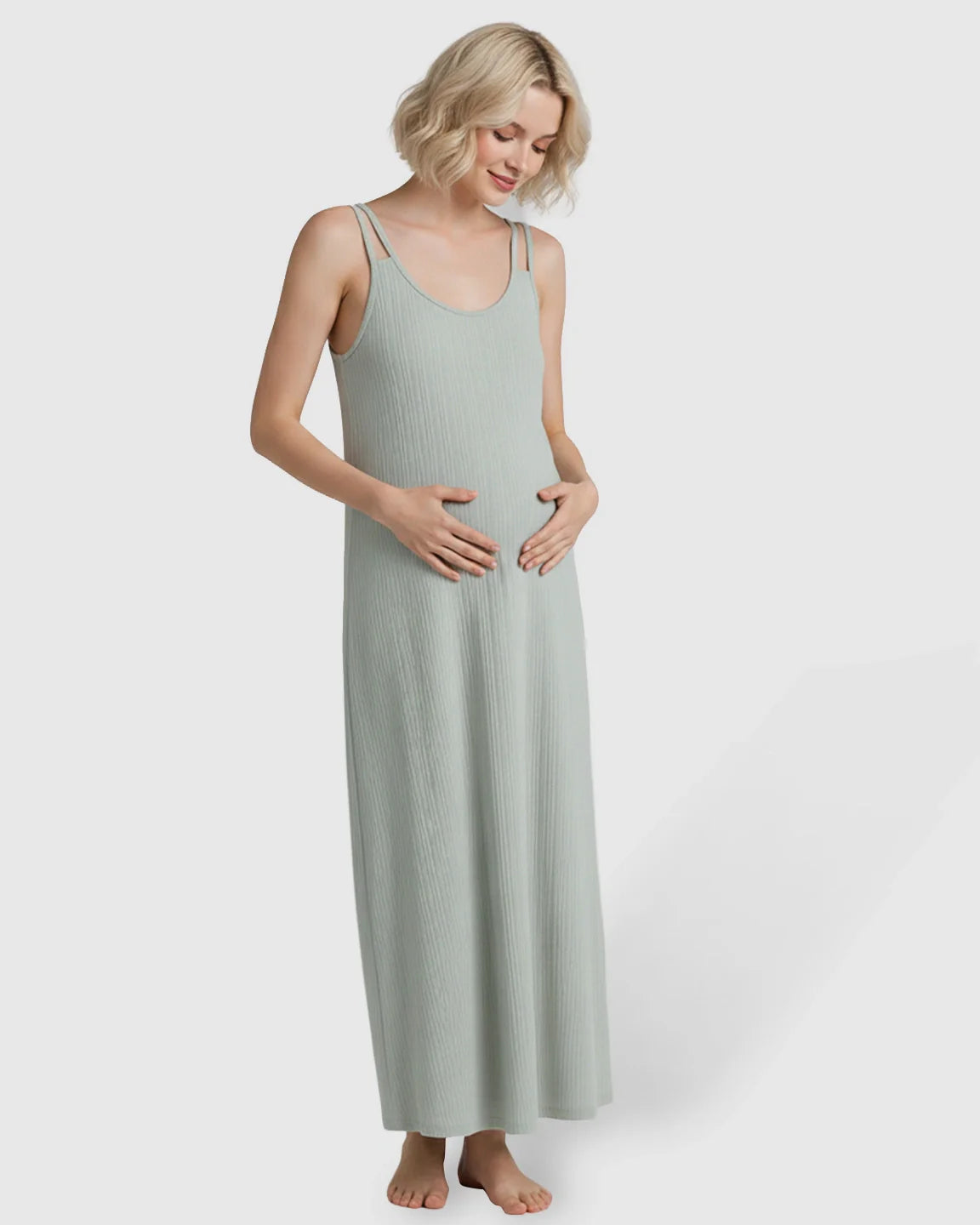 Bump Society – The Comfort Collection: Double Shoulder Straps Everyday Maternity Dress