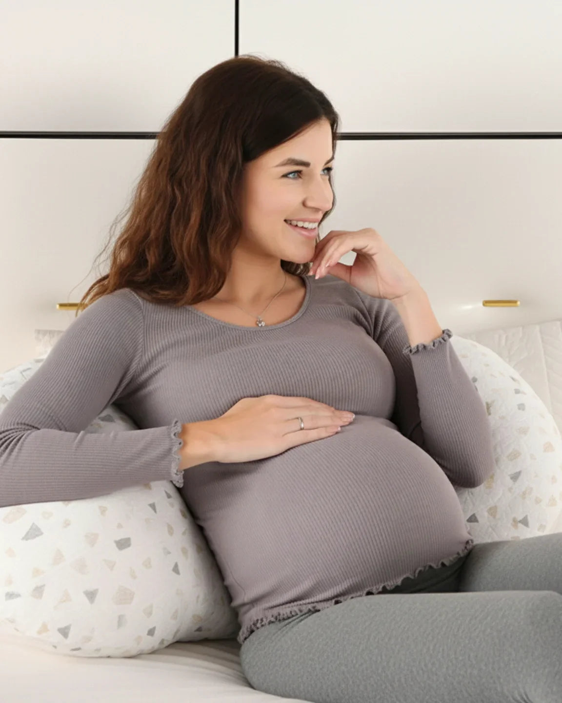 The Support Collection: Ergonomic Support Minimalist Style Maternity & Recovery Pillow