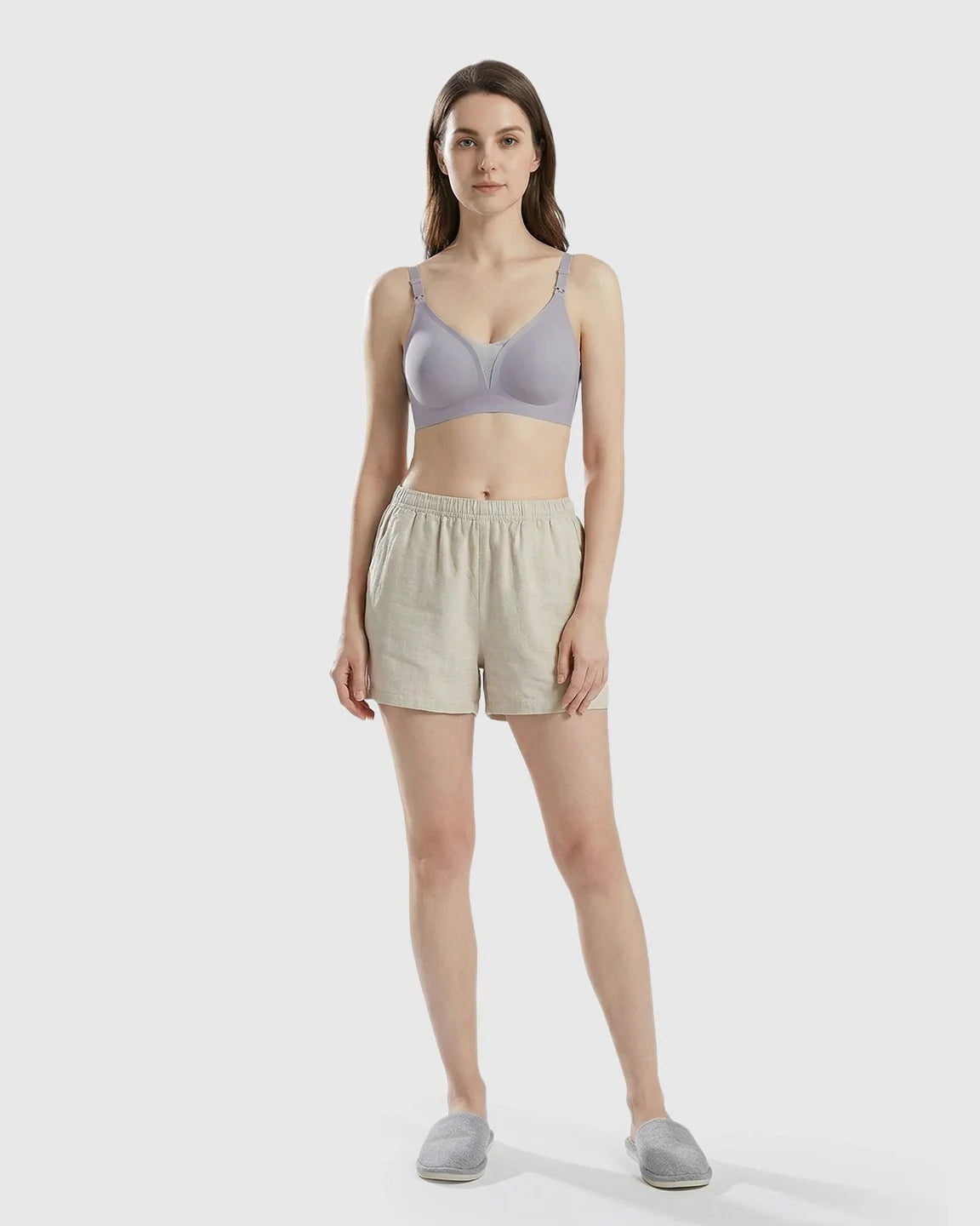 Bump Society – The Nursing Collection: One-Handed Anti-Sagging Supportive Nursing Bra