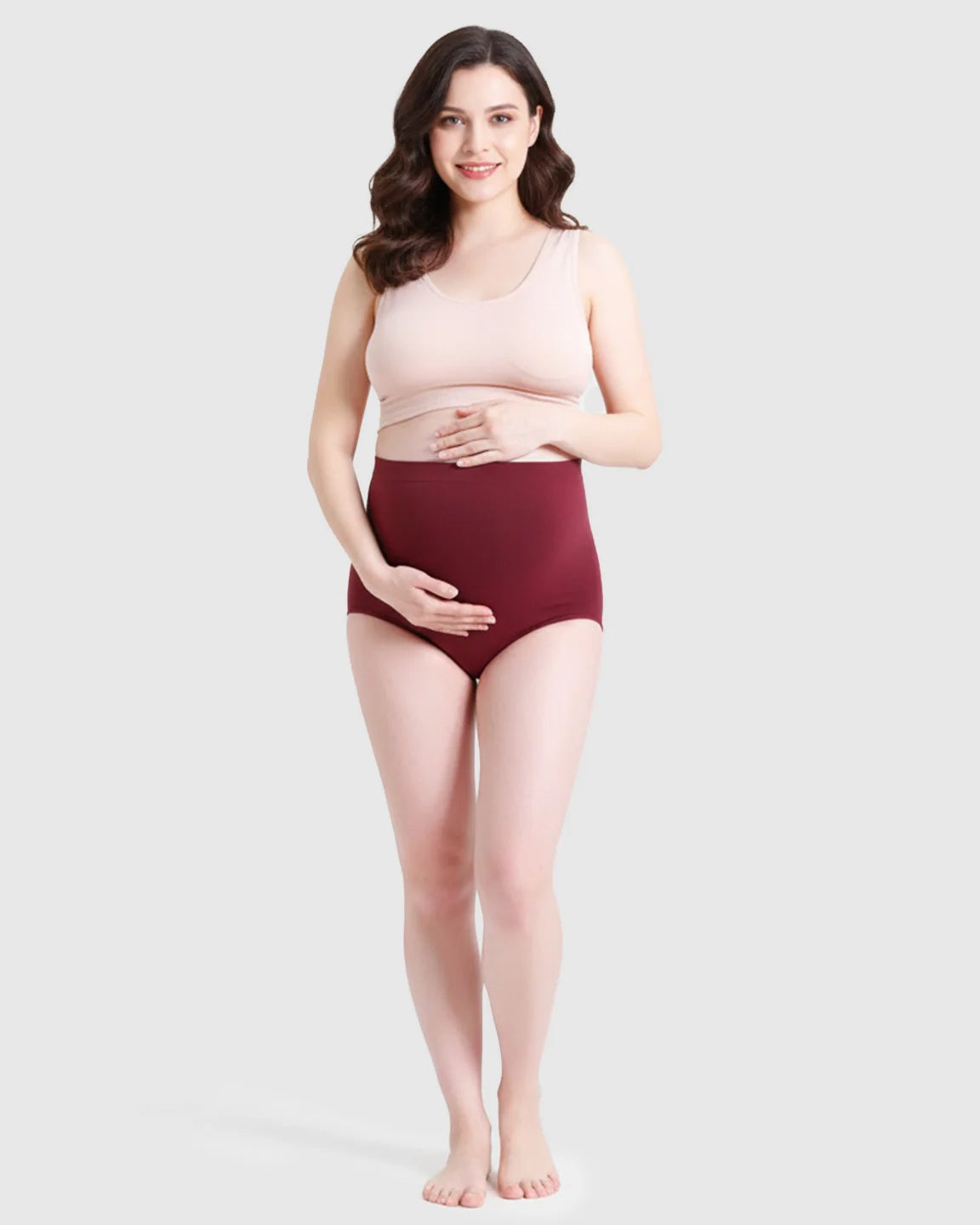Bump Society – The Comfort Collection: Soft Seamless High Waist Maternity Panties