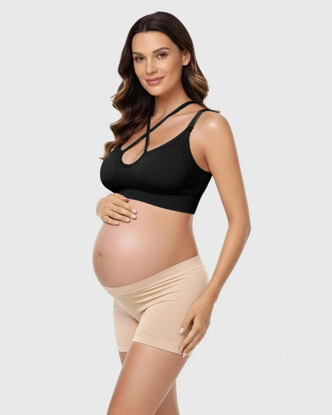 The Nursing Collection: Seamless CrissCross Nursing Bra