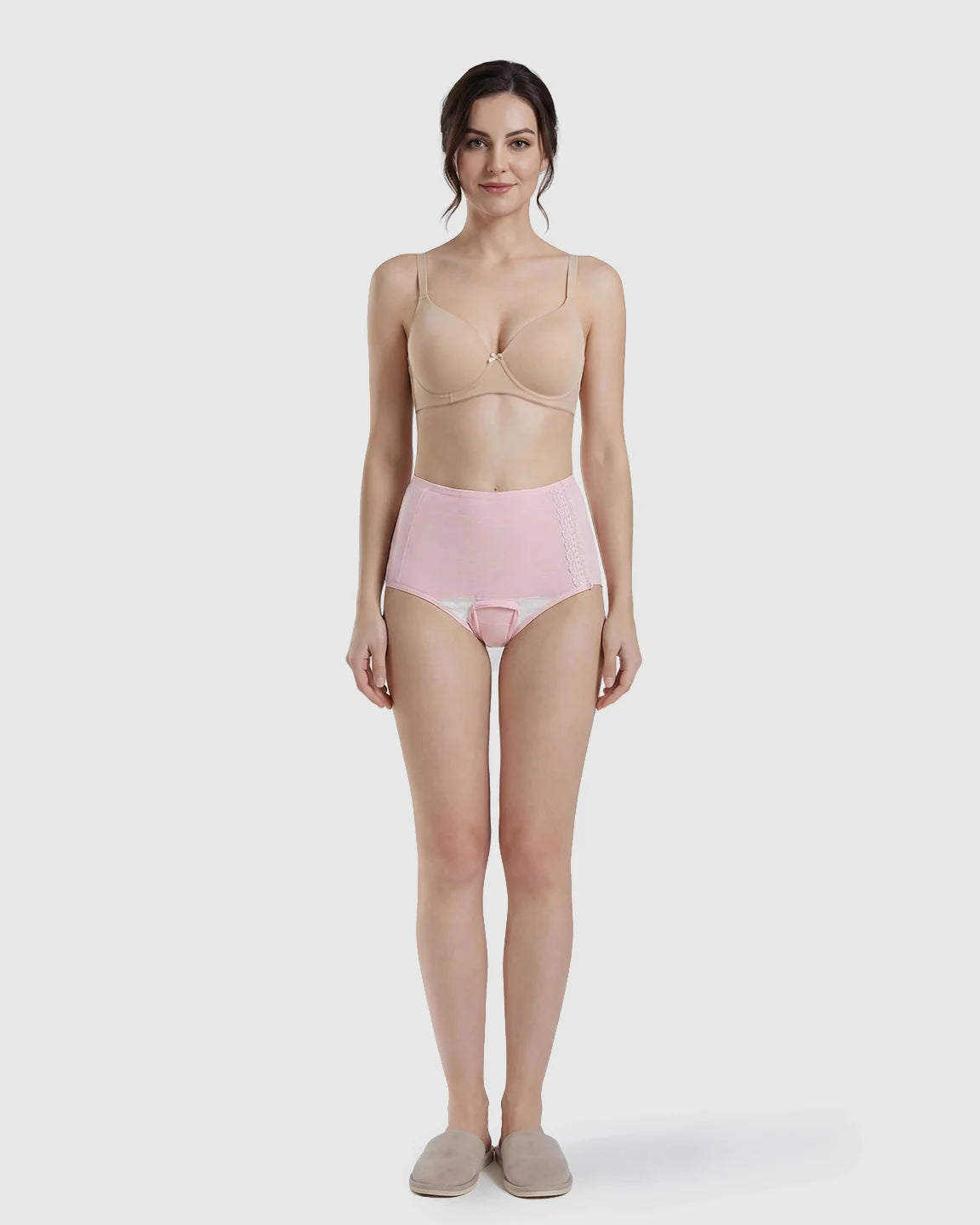 Bump Society – The Comfort Collection: Removable Pad Mid-Waist Menstrual Maternity Panty