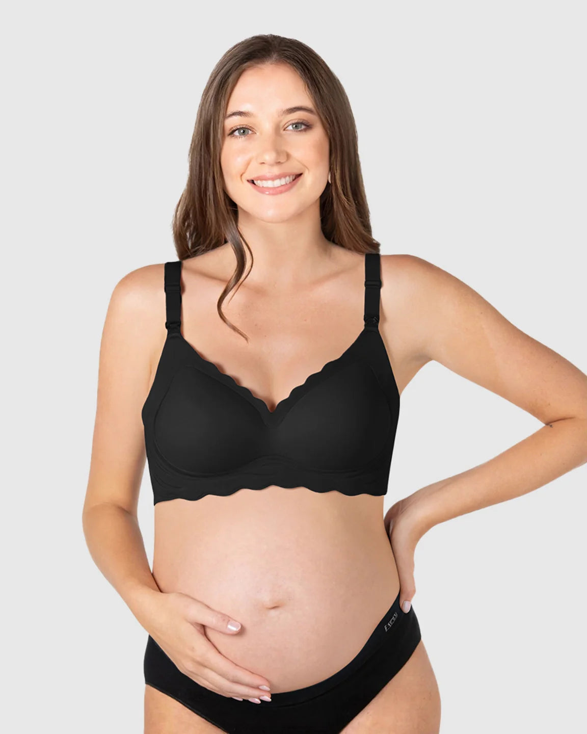 Bump Society – The Nursing Collection: Wireless Front Open Nursing Bra