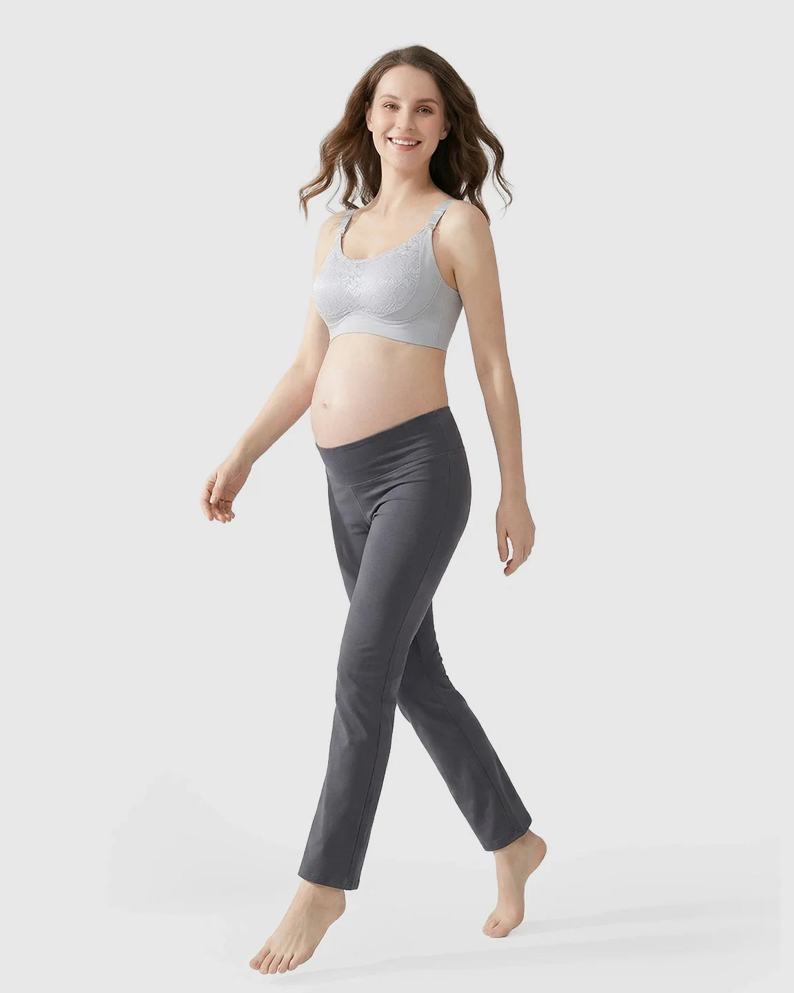 Bump Society – The Comfort Collection: One-Piece Lace Breastfeeding Bra