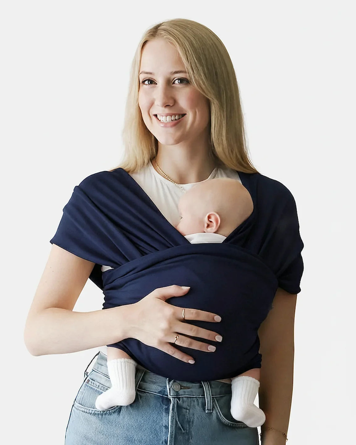 Bump Society – The Comfort Collection: Skin-to-Skin Adjustable Baby Wrap Carrier
