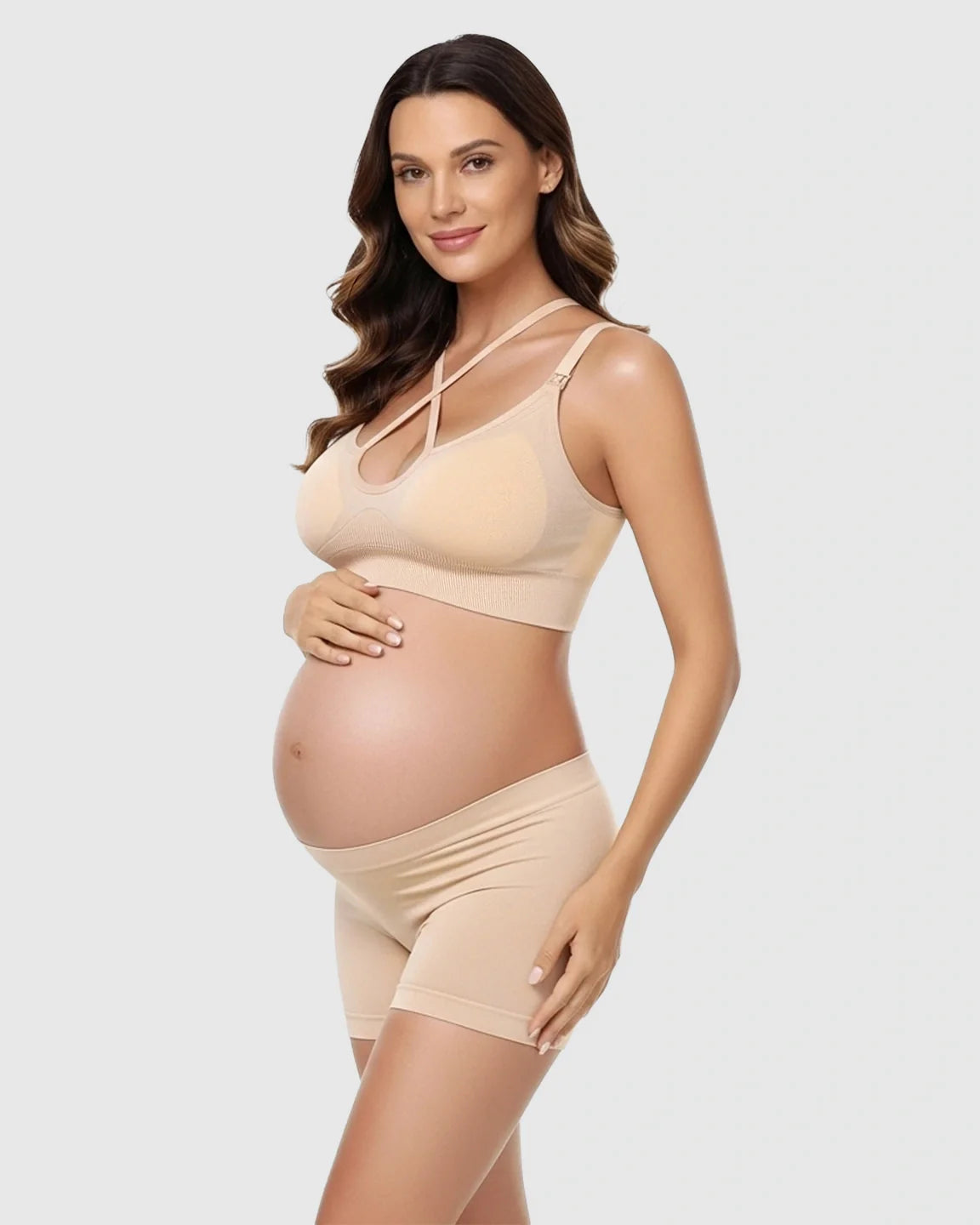 The Nursing Collection: Seamless CrissCross Nursing Bra