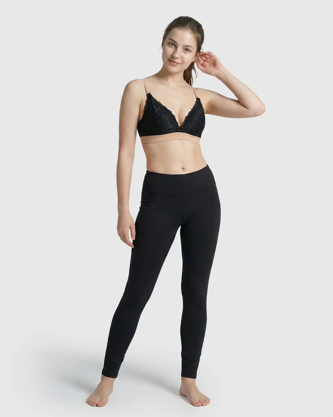 Bump Society – The Nursing Collection: Dual-Tone Lace Nursing Bra