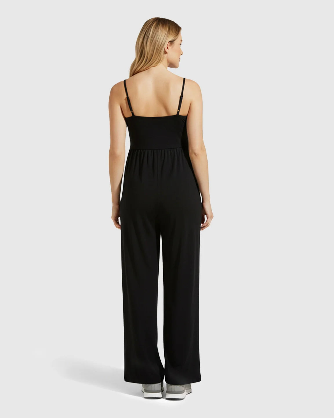 Bump Society – The Comfort Collection: Sleeveless Relaxed Fit Maternity Jumpsuit