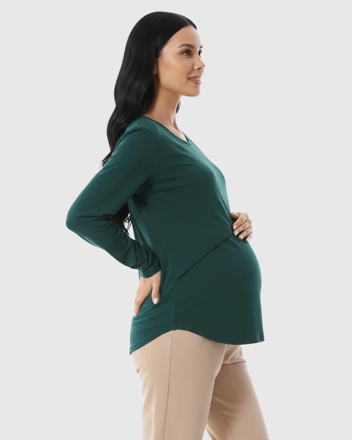 The Nursing Collection  Nursing Access Loose Fit Maternity & Nursing Top