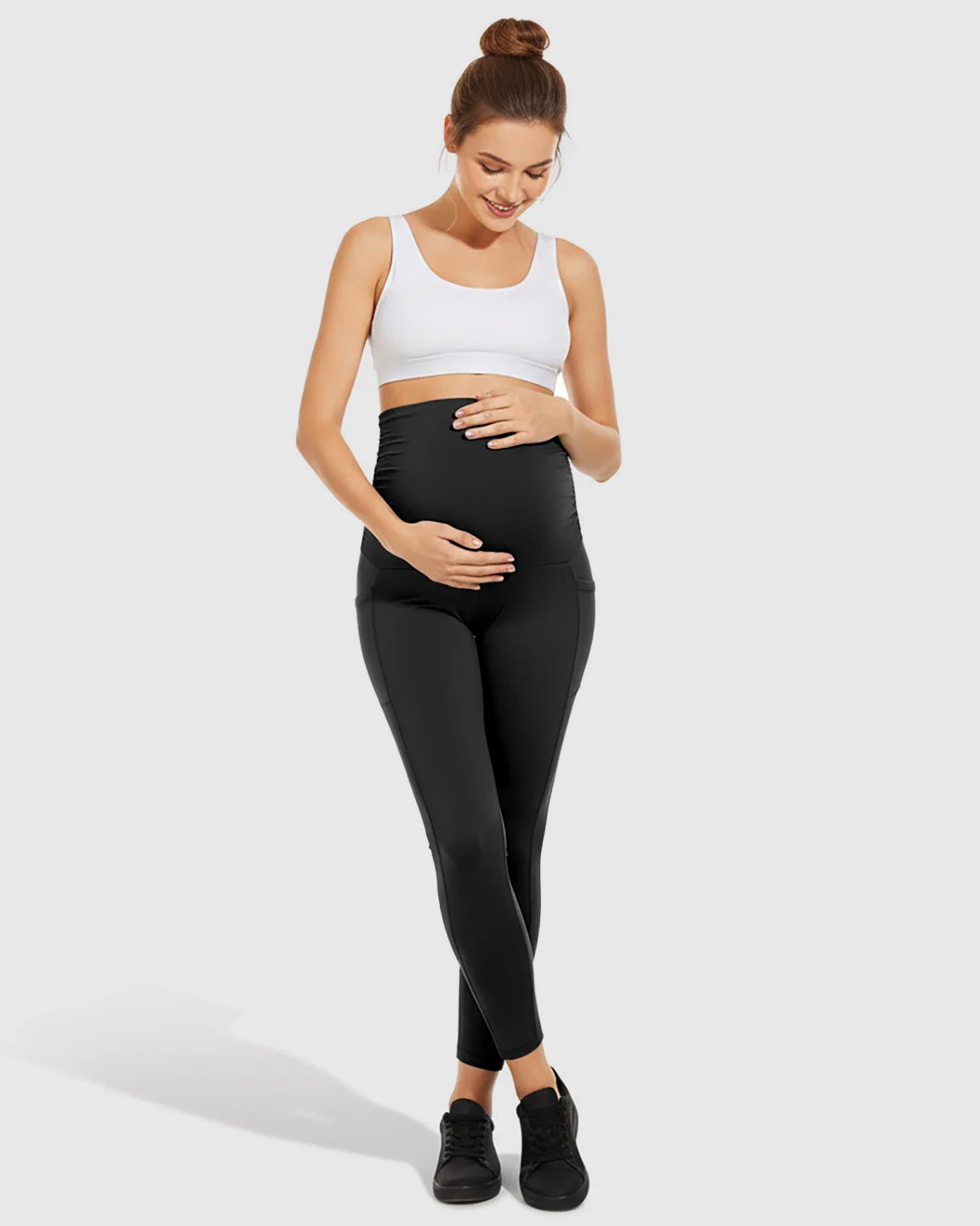 The Support Collection  High-Elastic Support Activewear Maternity Leggings