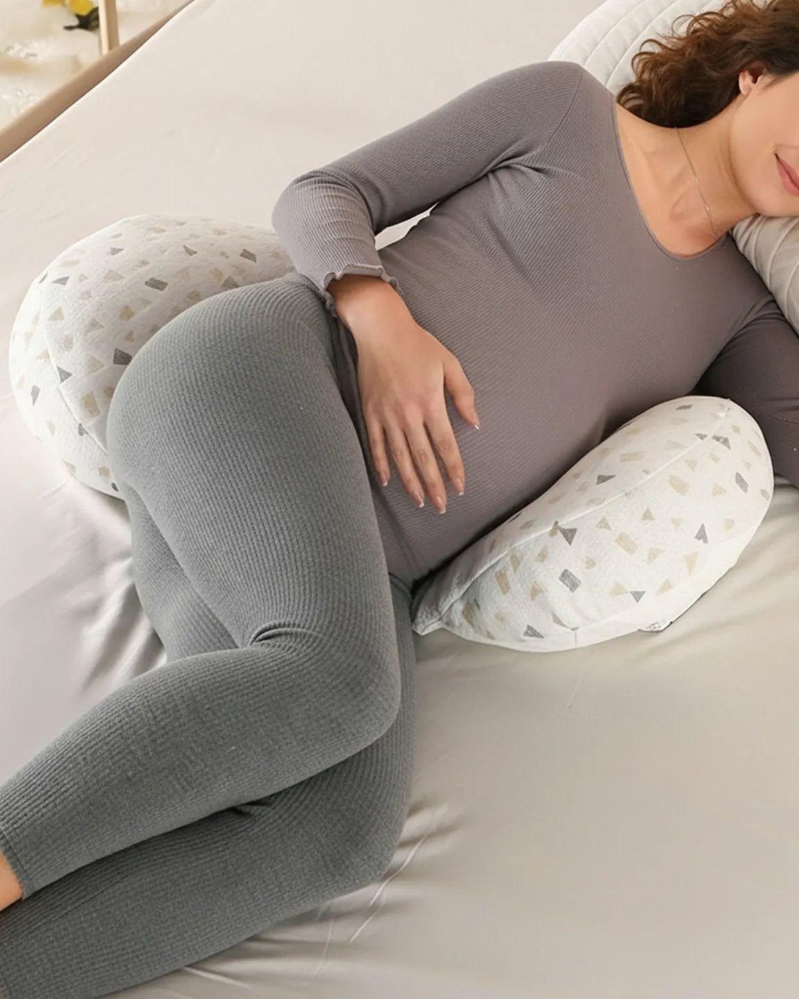 The Support Collection: Ergonomic Support Minimalist Style Maternity & Recovery Pillow