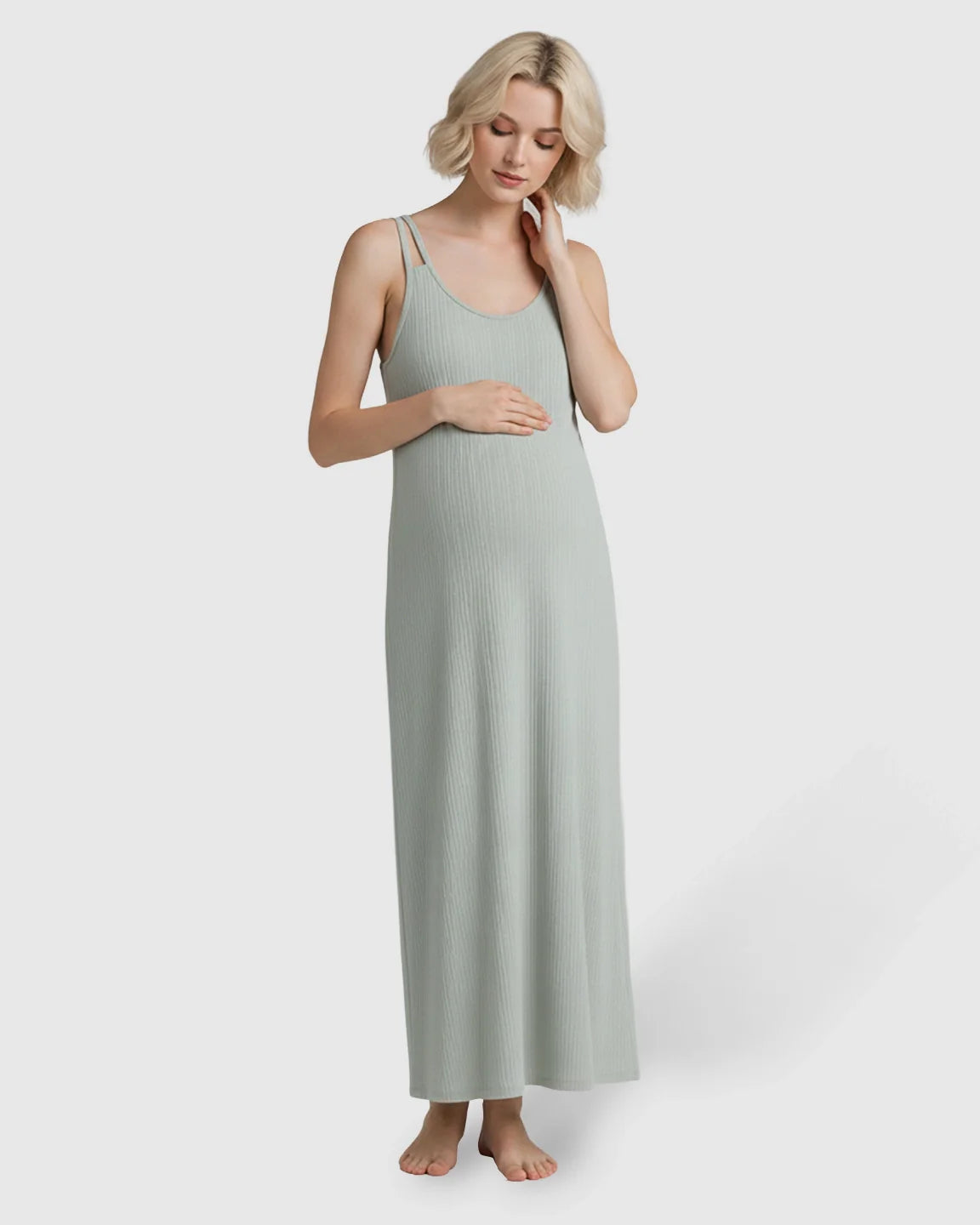 Bump Society – The Comfort Collection: Double Shoulder Straps Everyday Maternity Dress