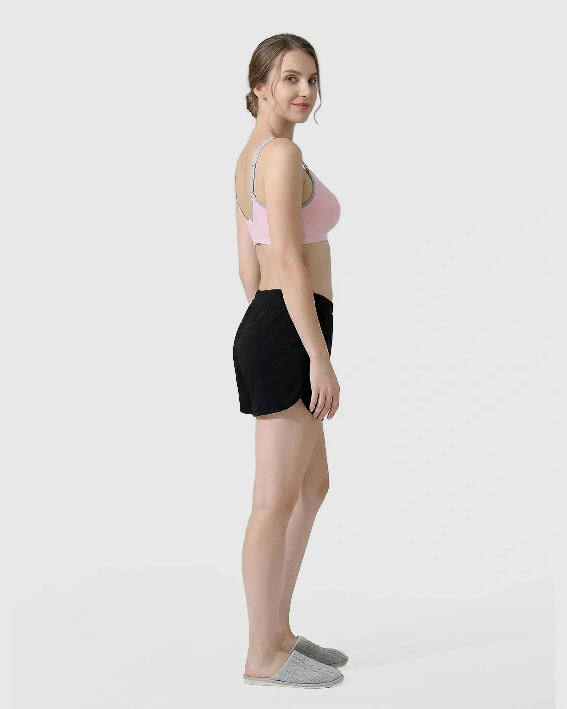 Bump Society – The Nursing Collection: Front-Open Cotton Nursing Bra