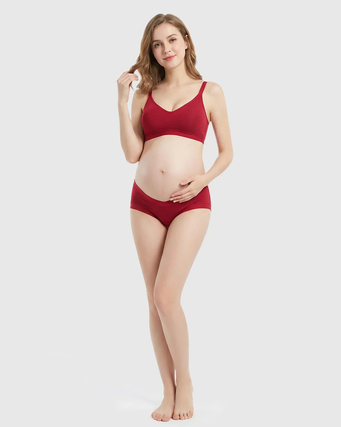 Bump Society – The Comfort Collection: V-Cut Low-Rise Maternity Brief