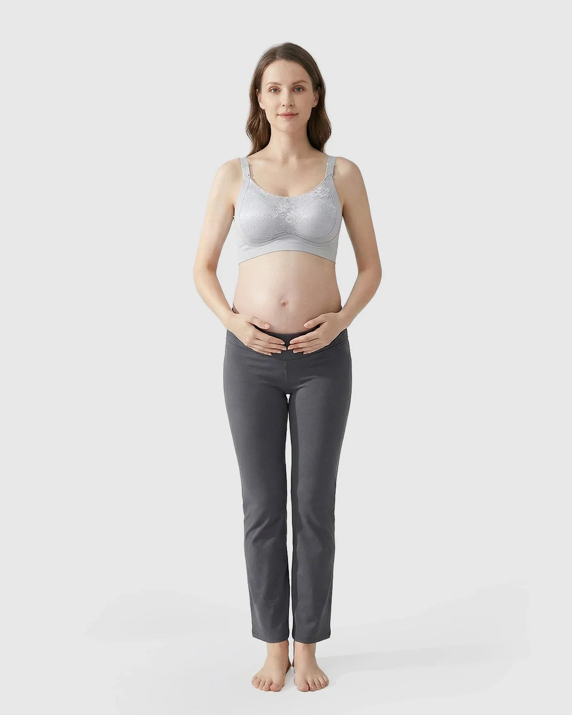 Bump Society – The Comfort Collection: One-Piece Lace Breastfeeding Bra