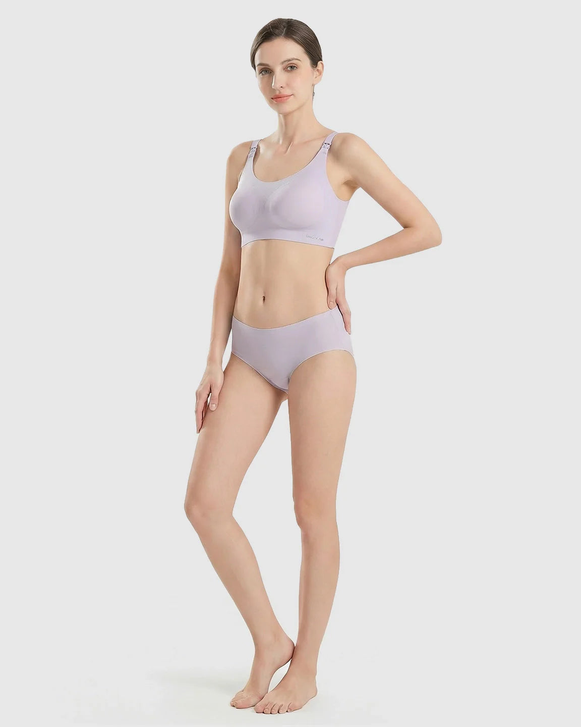 Bump Society – The Nursing Collection: Clip-Down Straps Contoured Nursing Bra