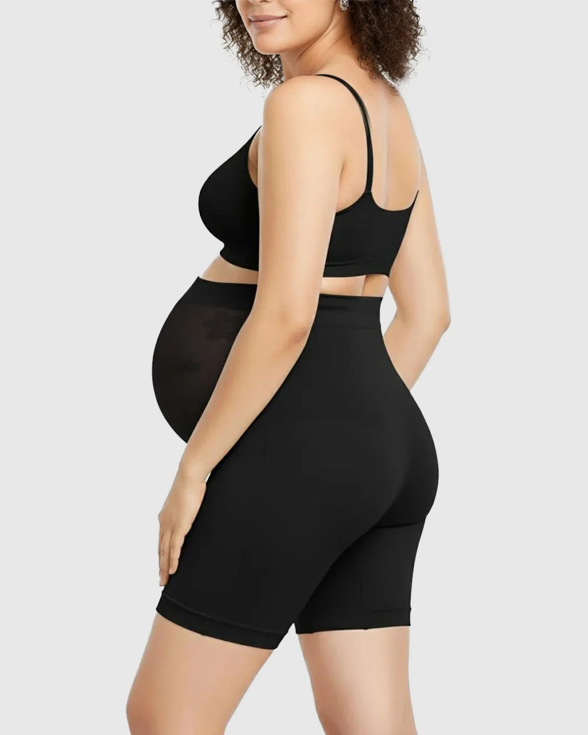 Bump Society – The Comfort Collection: High-Waist Loose Fit Maternity Shorts