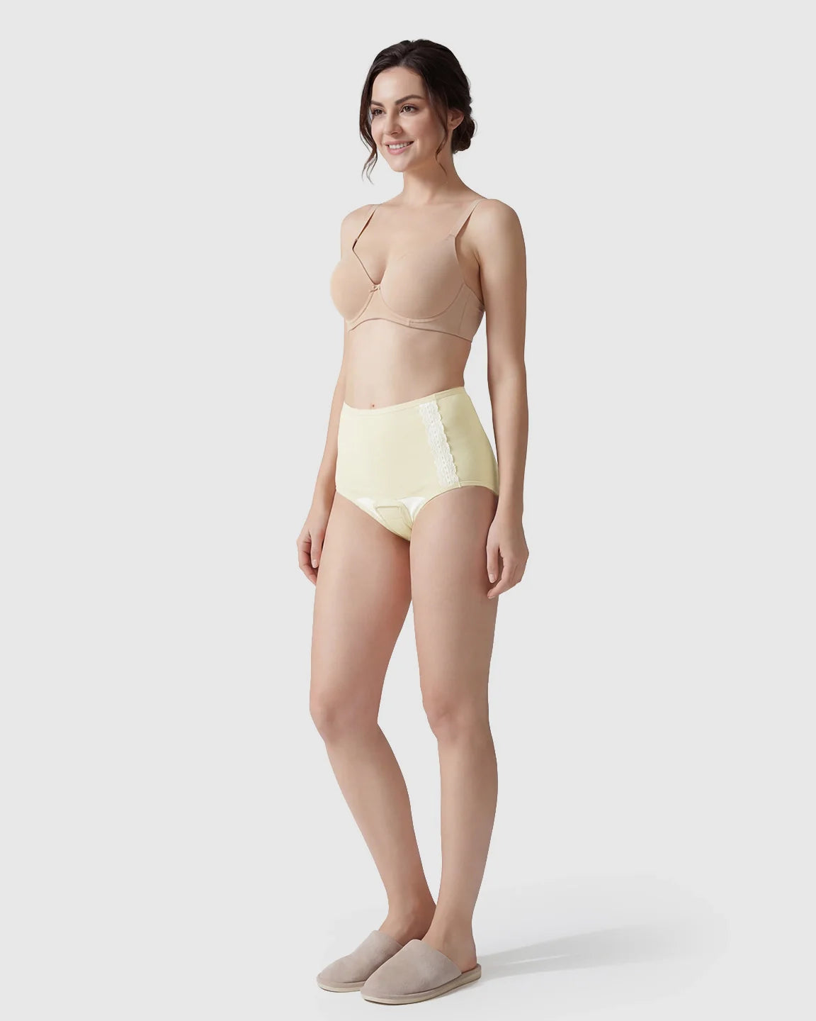 Bump Society – The Comfort Collection: Removable Pad Mid-Waist Menstrual Maternity Panty