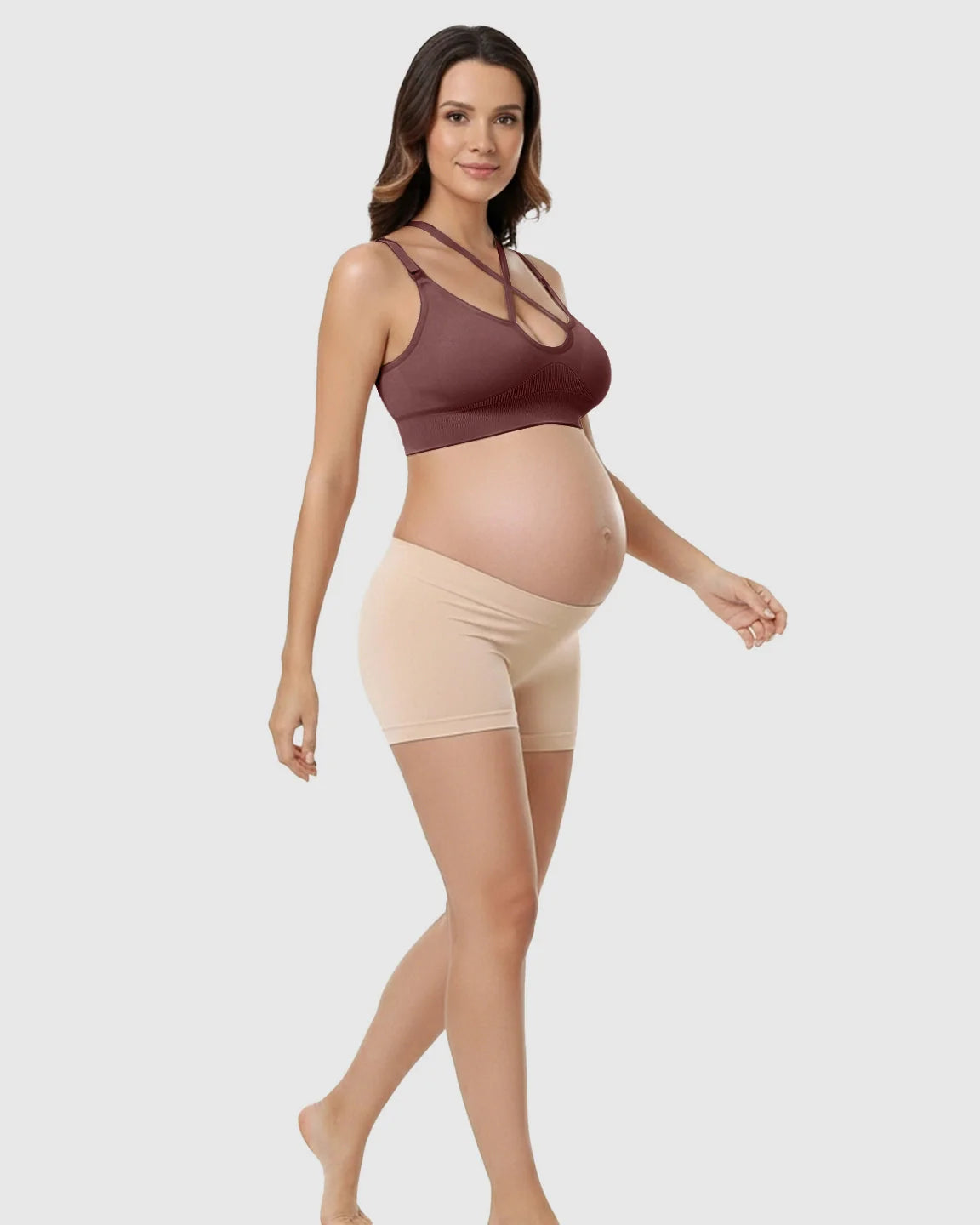 The Nursing Collection: Seamless CrissCross Nursing Bra