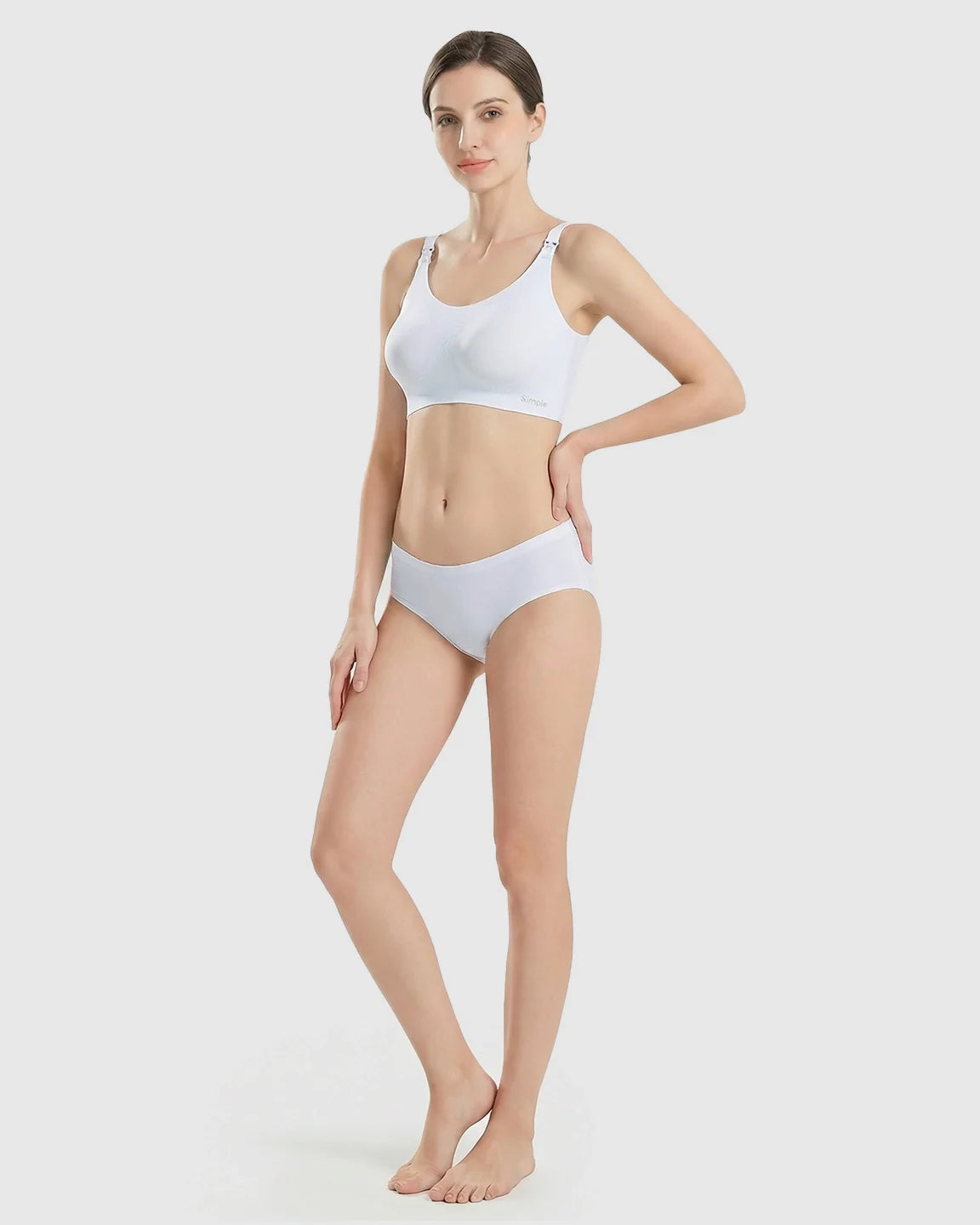 Bump Society – The Nursing Collection: Clip-Down Straps Contoured Nursing Bra