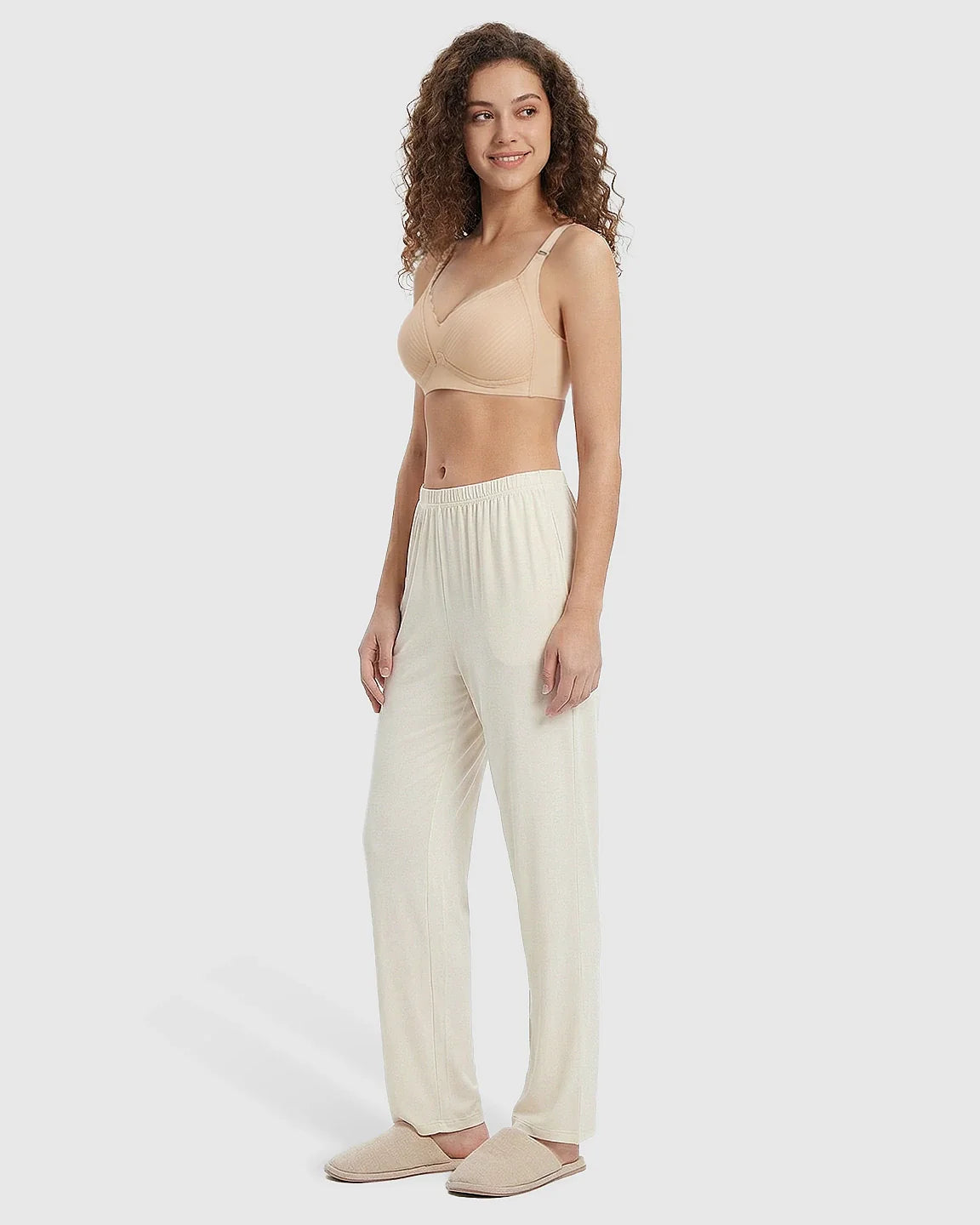 Bump Society – The Nursing Collection: Wire-Free Soft Lace Maternity Nursing Bra