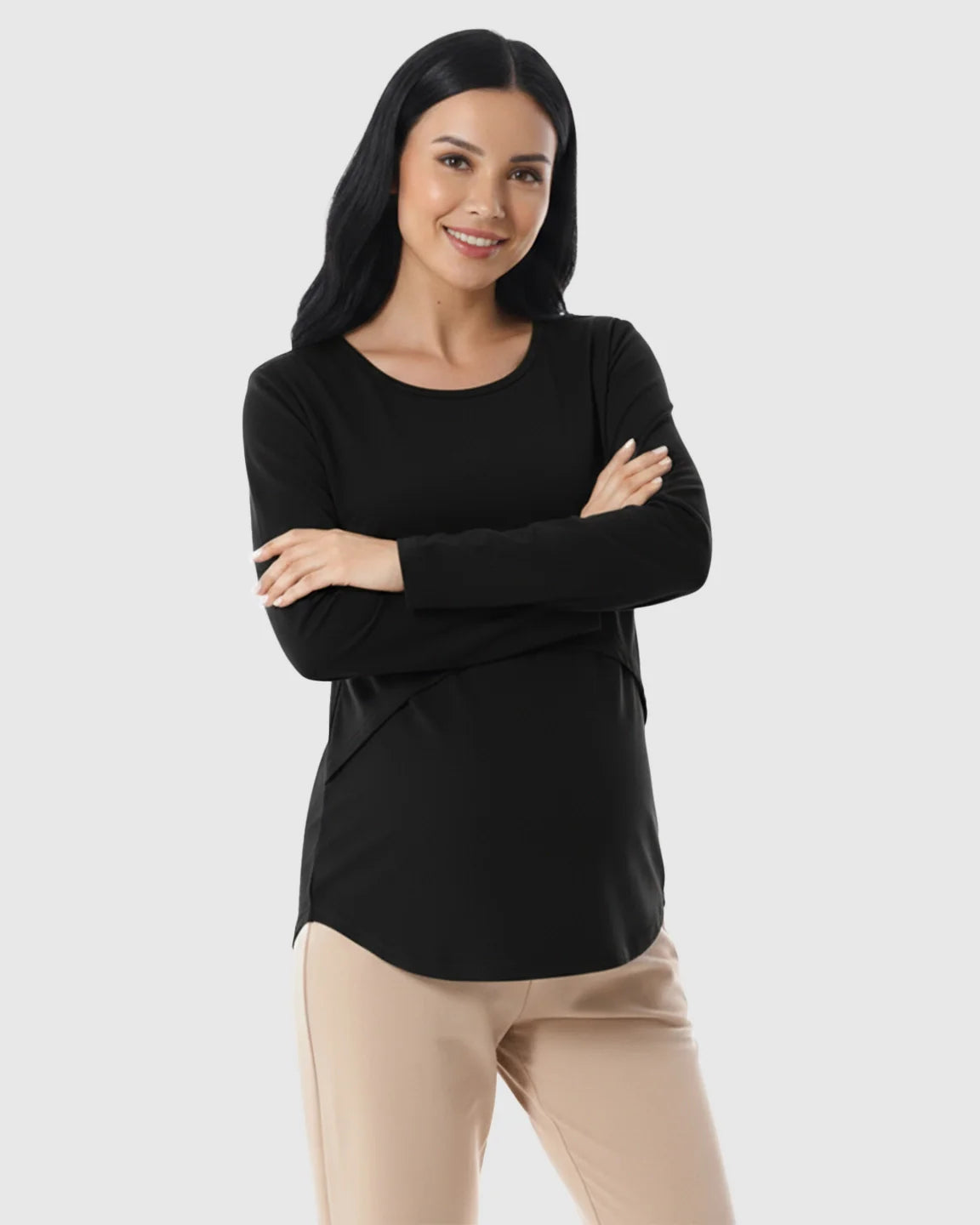 The Nursing Collection  Nursing Access Loose Fit Maternity & Nursing Top