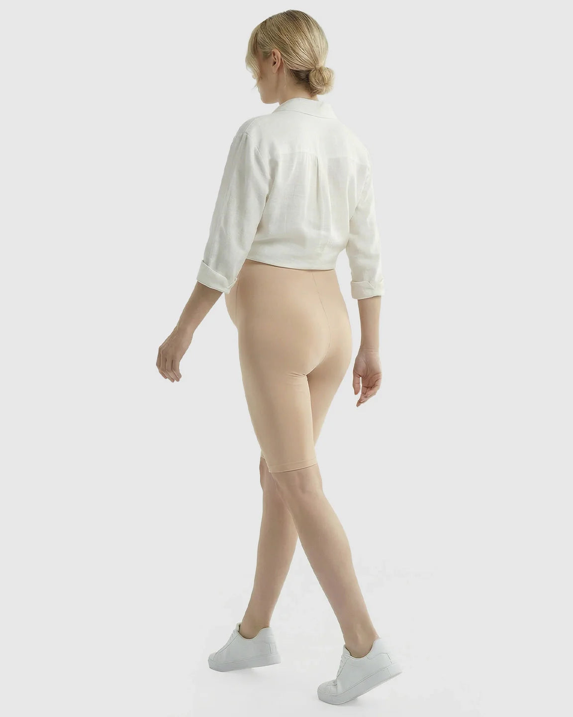 Bump Society – The Comfort Collection: High-Waist Sculpting Maternity Shorts