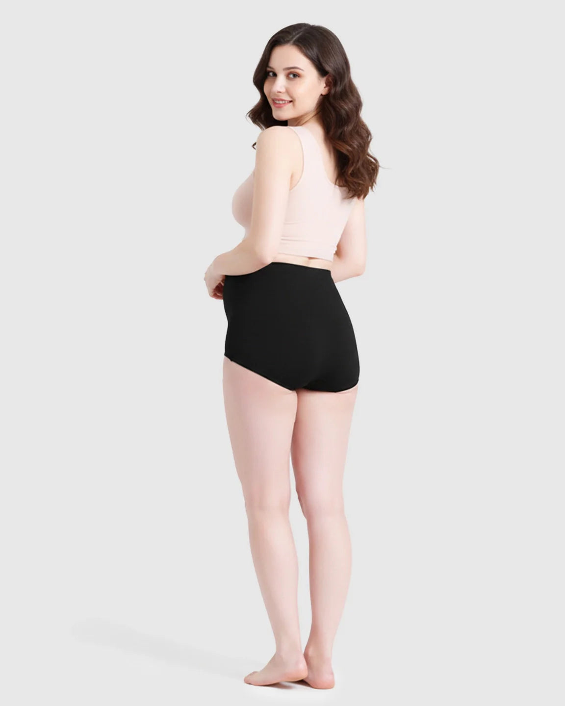 Bump Society – The Comfort Collection: Soft Seamless High Waist Maternity Panties