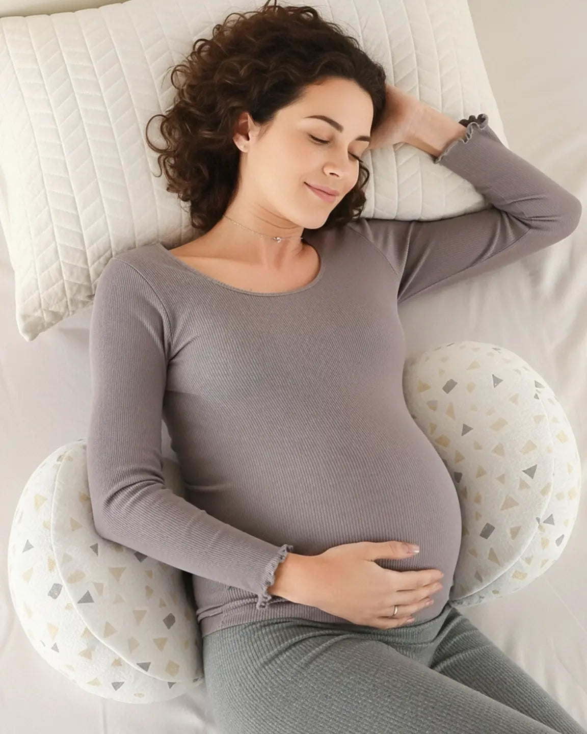 The Support Collection: Ergonomic Support Minimalist Style Maternity & Recovery Pillow