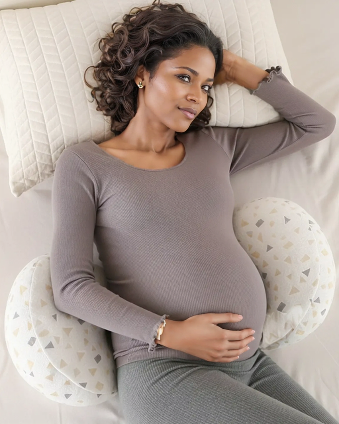 The Support Collection: Ergonomic Support Minimalist Style Maternity & Recovery Pillow