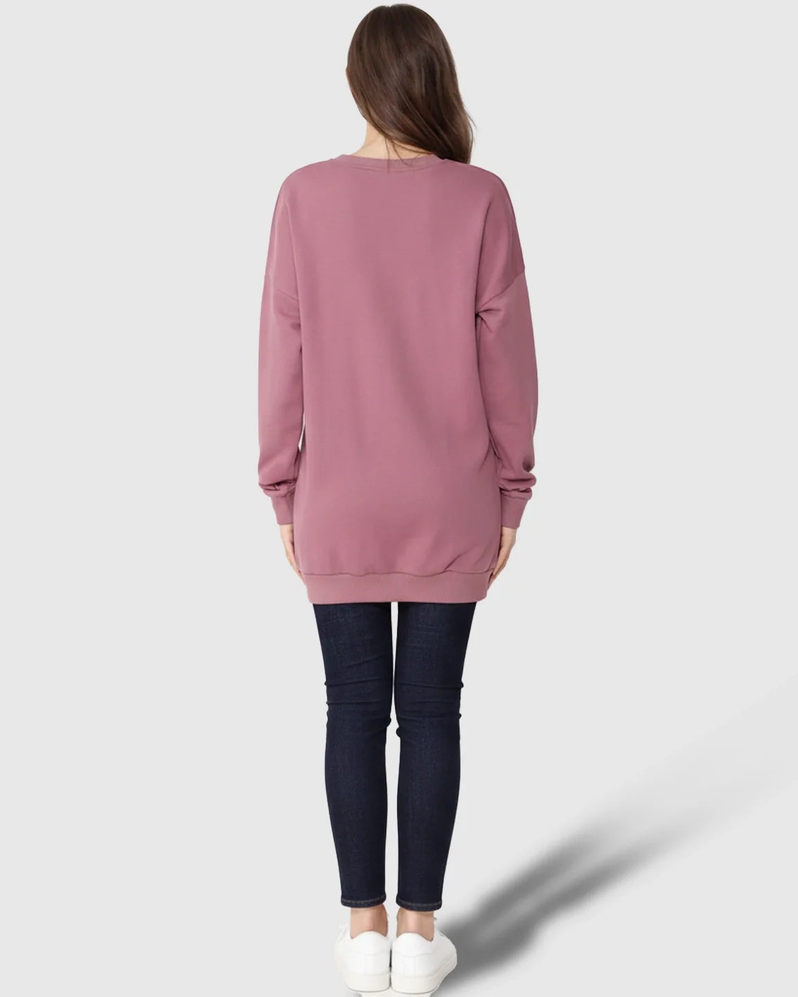 Bump Society – The Nursing Collection: Long-Sleeve Zipper Opening Maternity Nursing Top