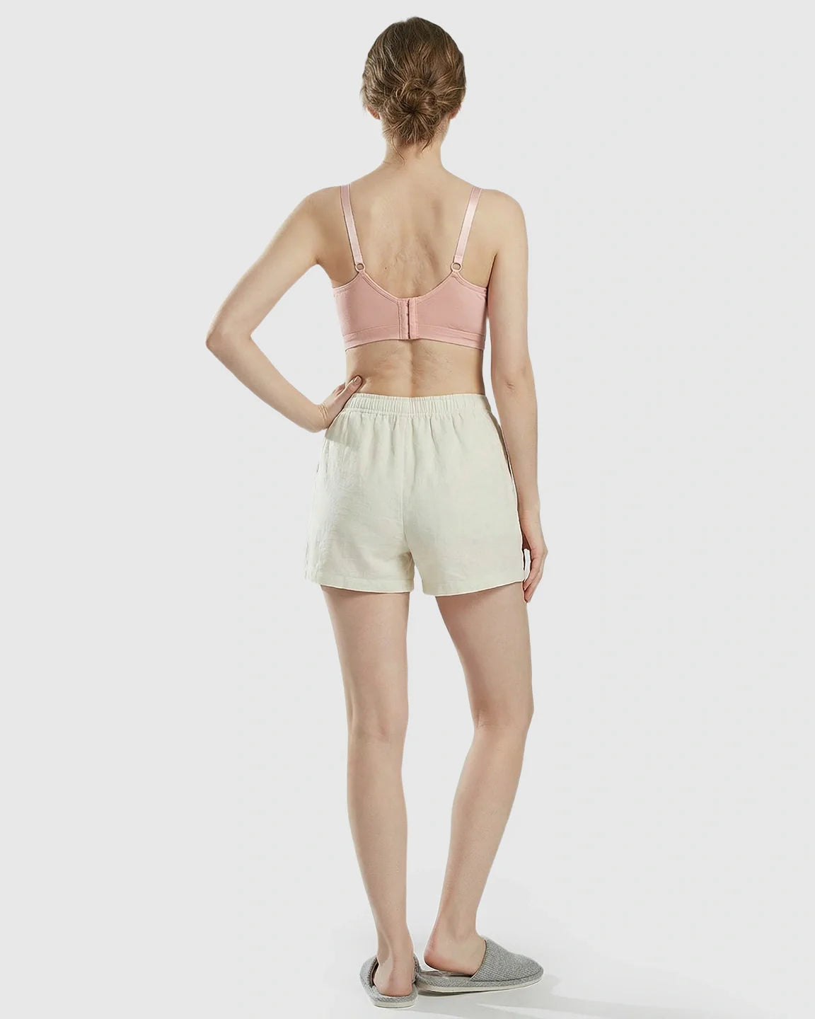 Bump Society – The Nursing Collection: Wire-Free Embroidered Lace Nursing Bra