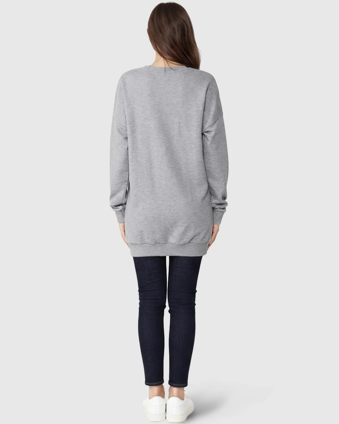 Bump Society – The Nursing Collection: Long-Sleeve Zipper Opening Maternity Nursing Top