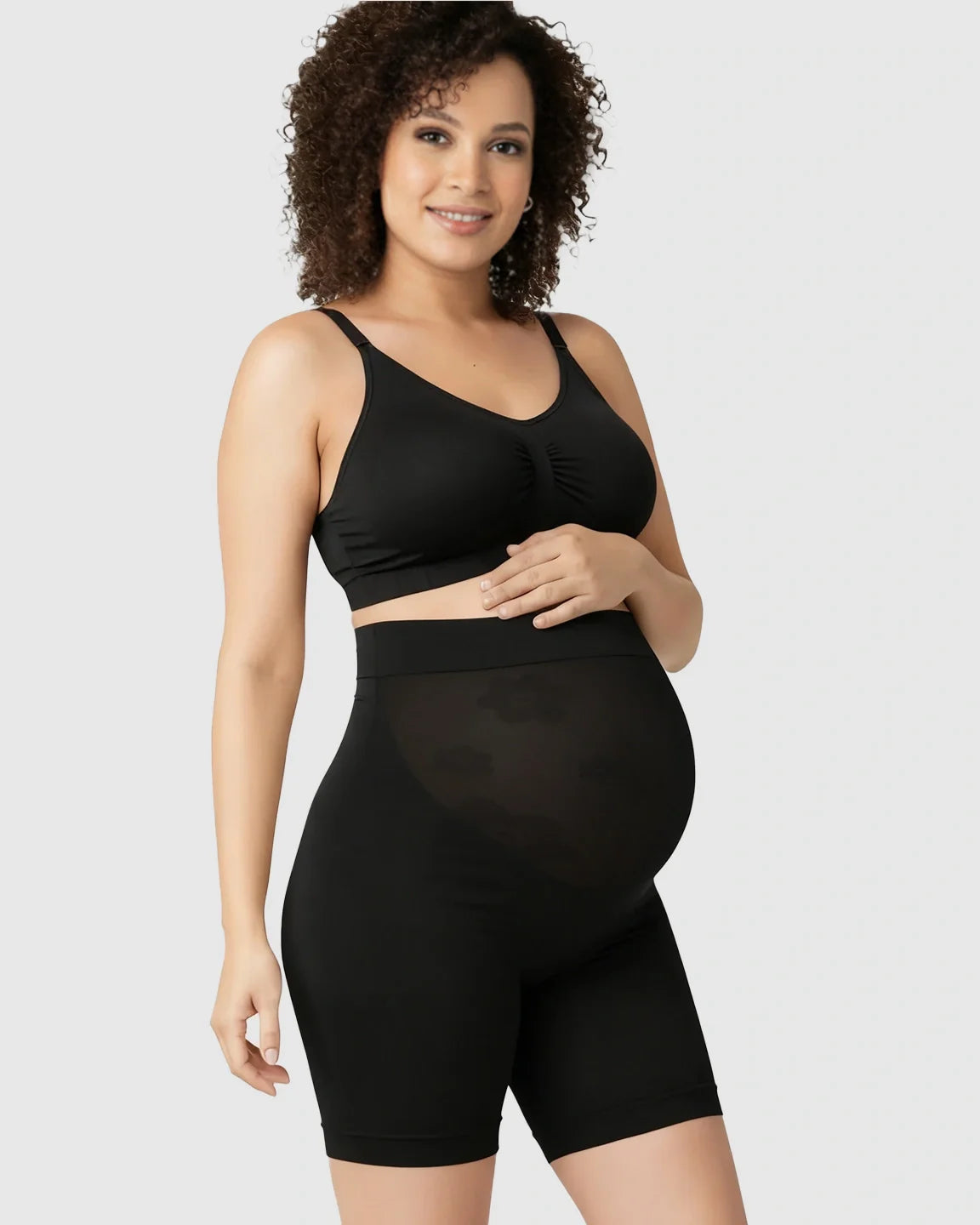 Bump Society – The Comfort Collection: High-Waist Loose Fit Maternity Shorts