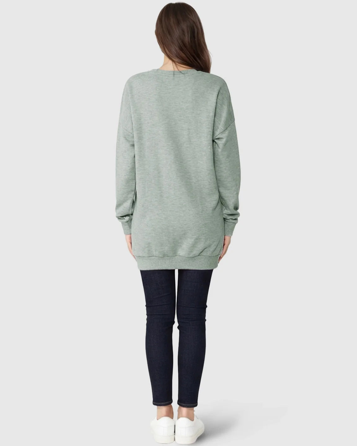 Bump Society – The Nursing Collection: Long-Sleeve Zipper Opening Maternity Nursing Top