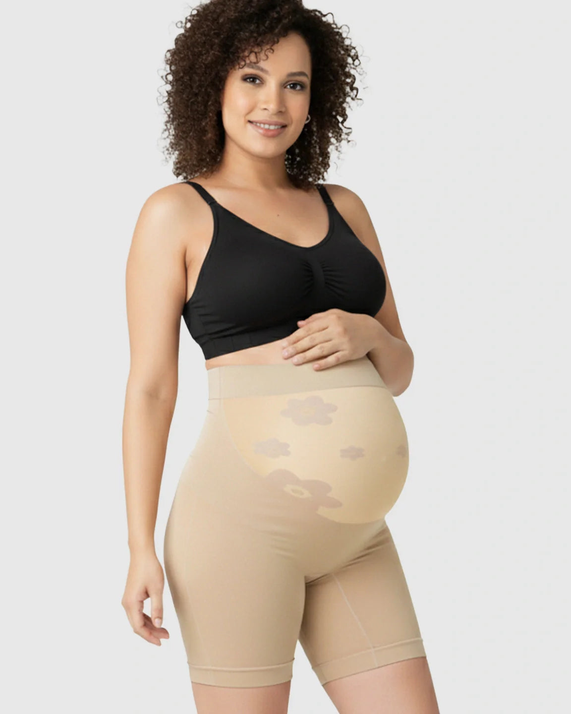 Bump Society – The Comfort Collection: High-Waist Loose Fit Maternity Shorts