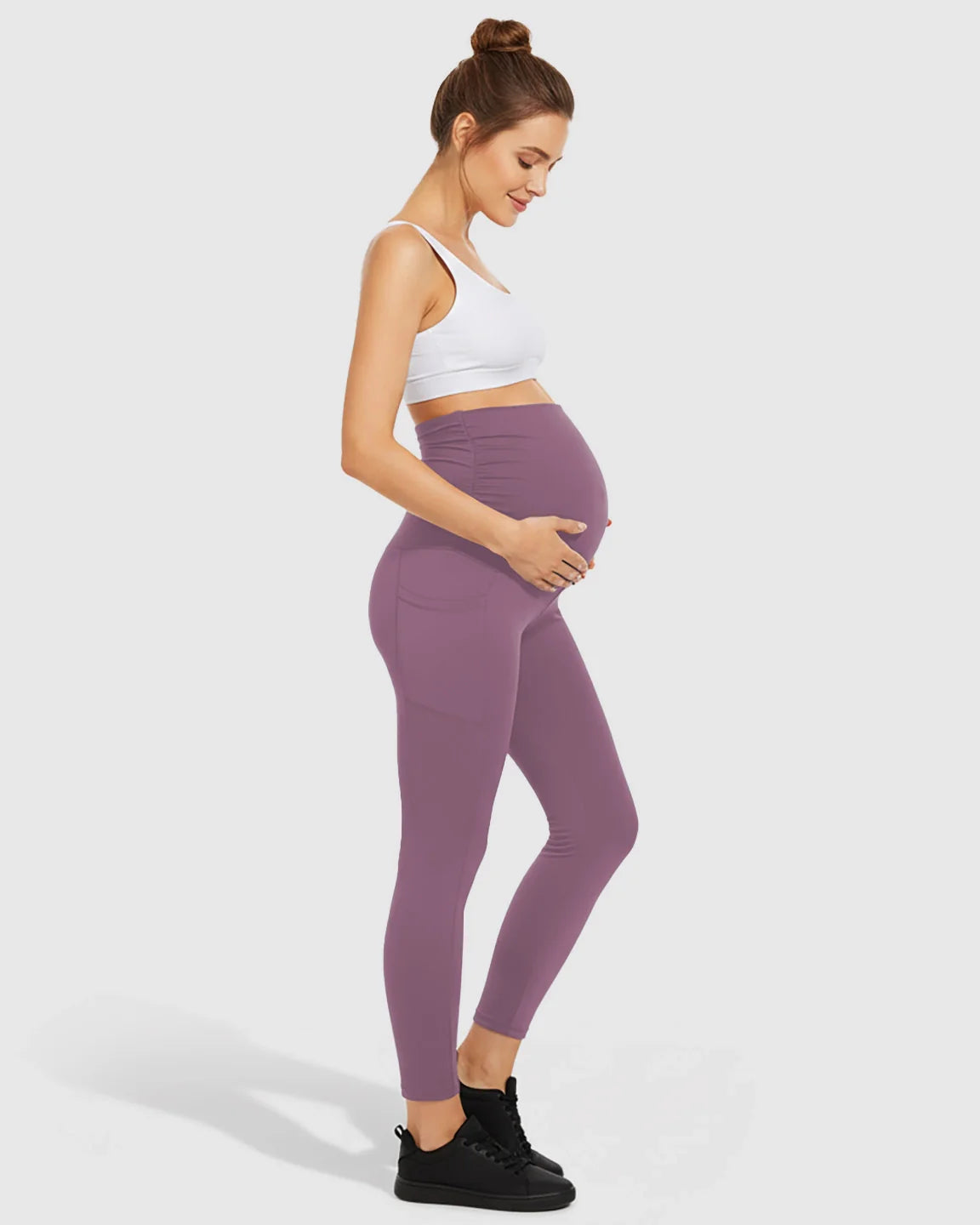 The Support Collection  High-Elastic Support Activewear Maternity Leggings