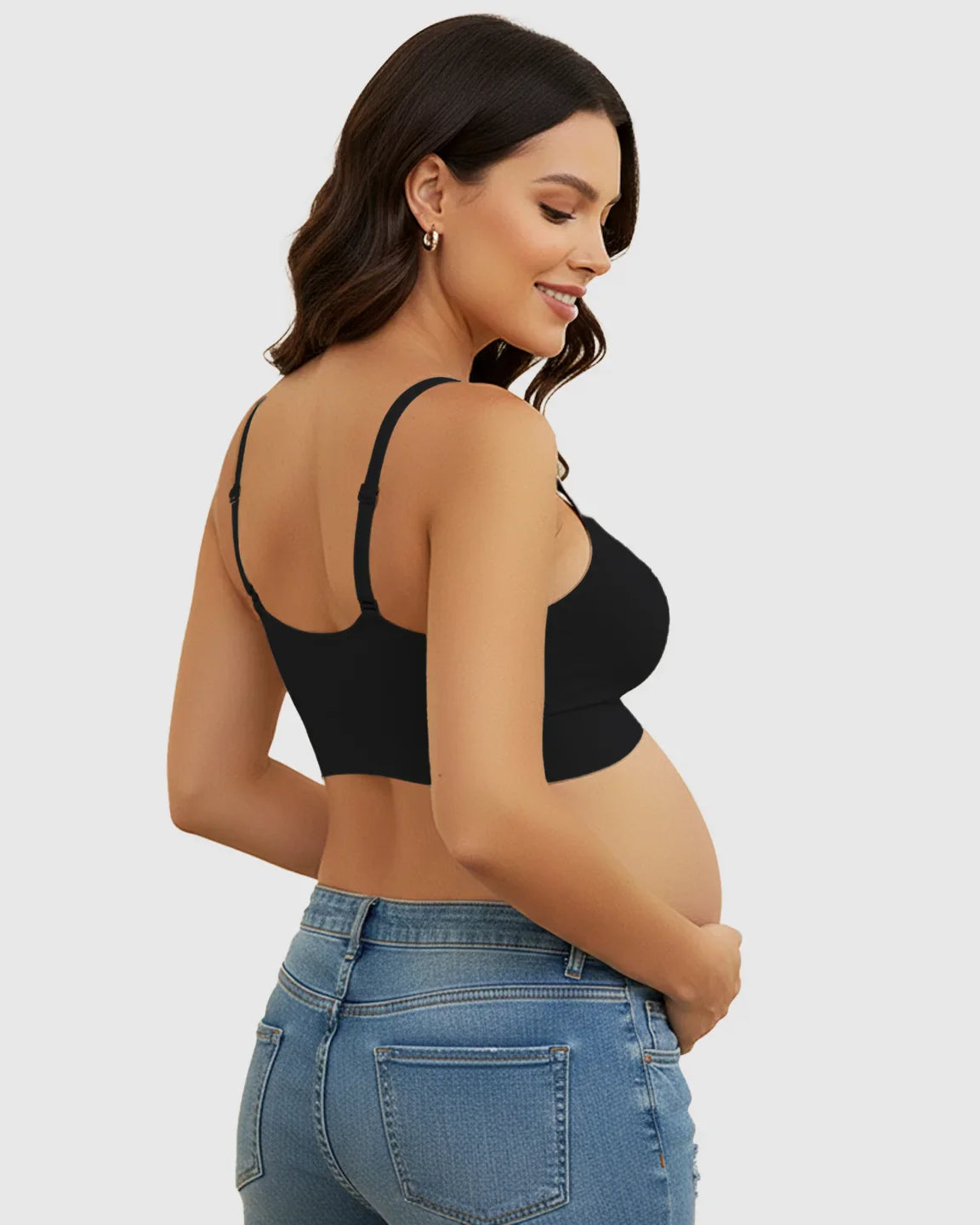 The Nursing Collection: Wireless Front-Closure Maternity Nursing Bra