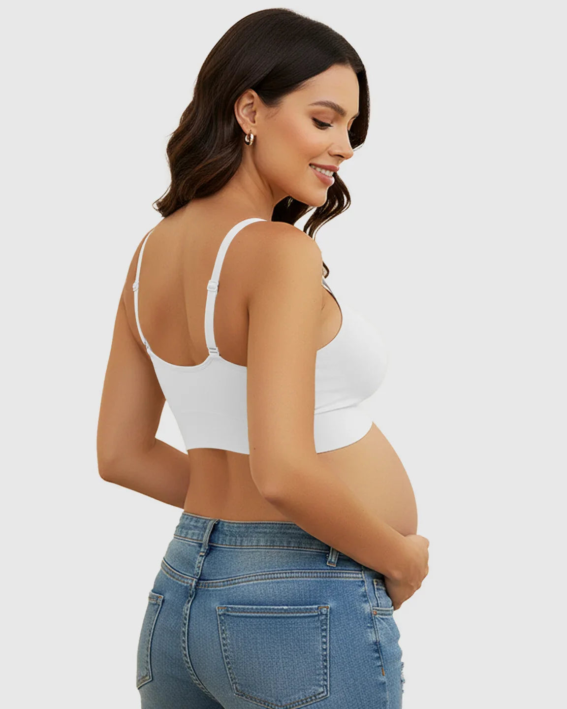 The Nursing Collection: Wireless Front-Closure Maternity Nursing Bra