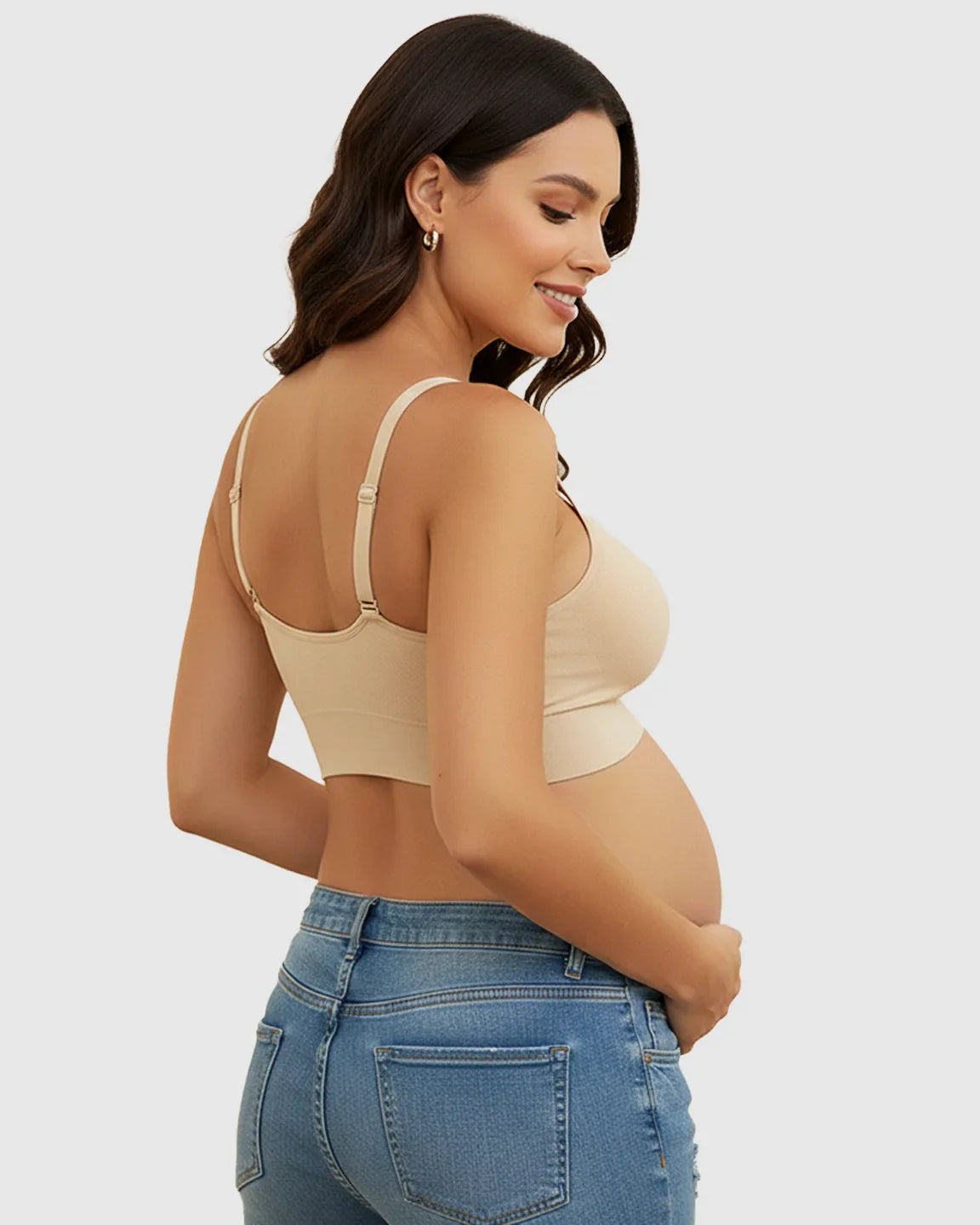 The Nursing Collection: Wireless Front-Closure Maternity Nursing Bra